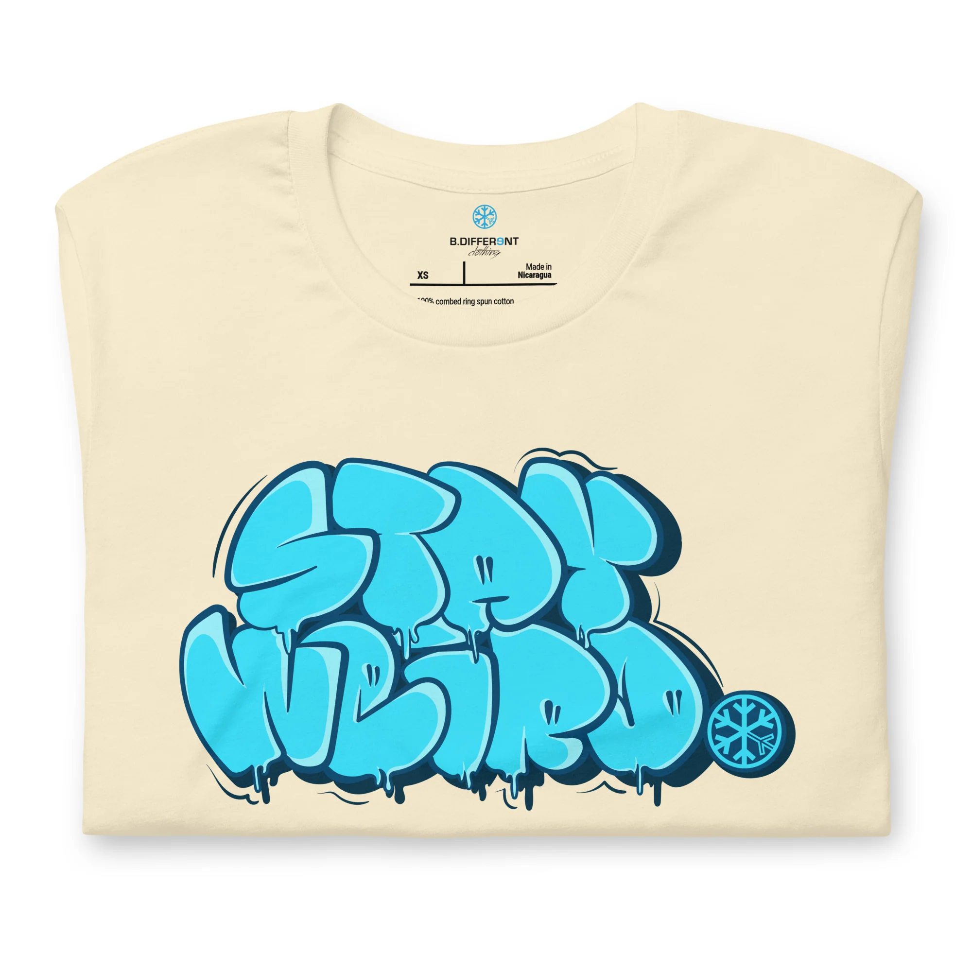 Stay Weird Graffiti Throw-up Tee - Image 39