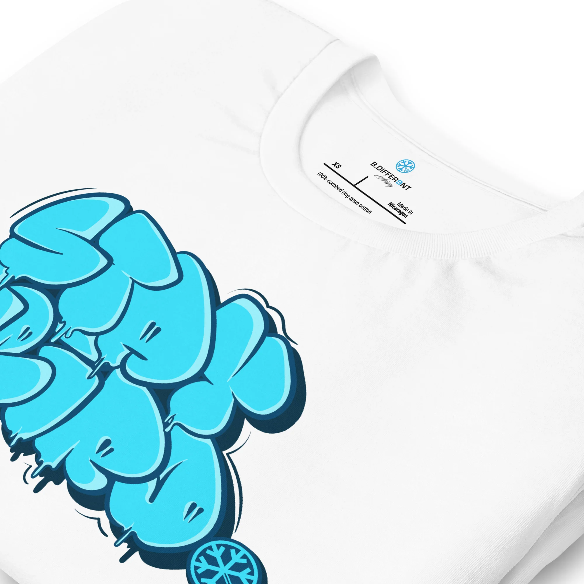 Stay Weird Graffiti Throw-up Tee - Image 6