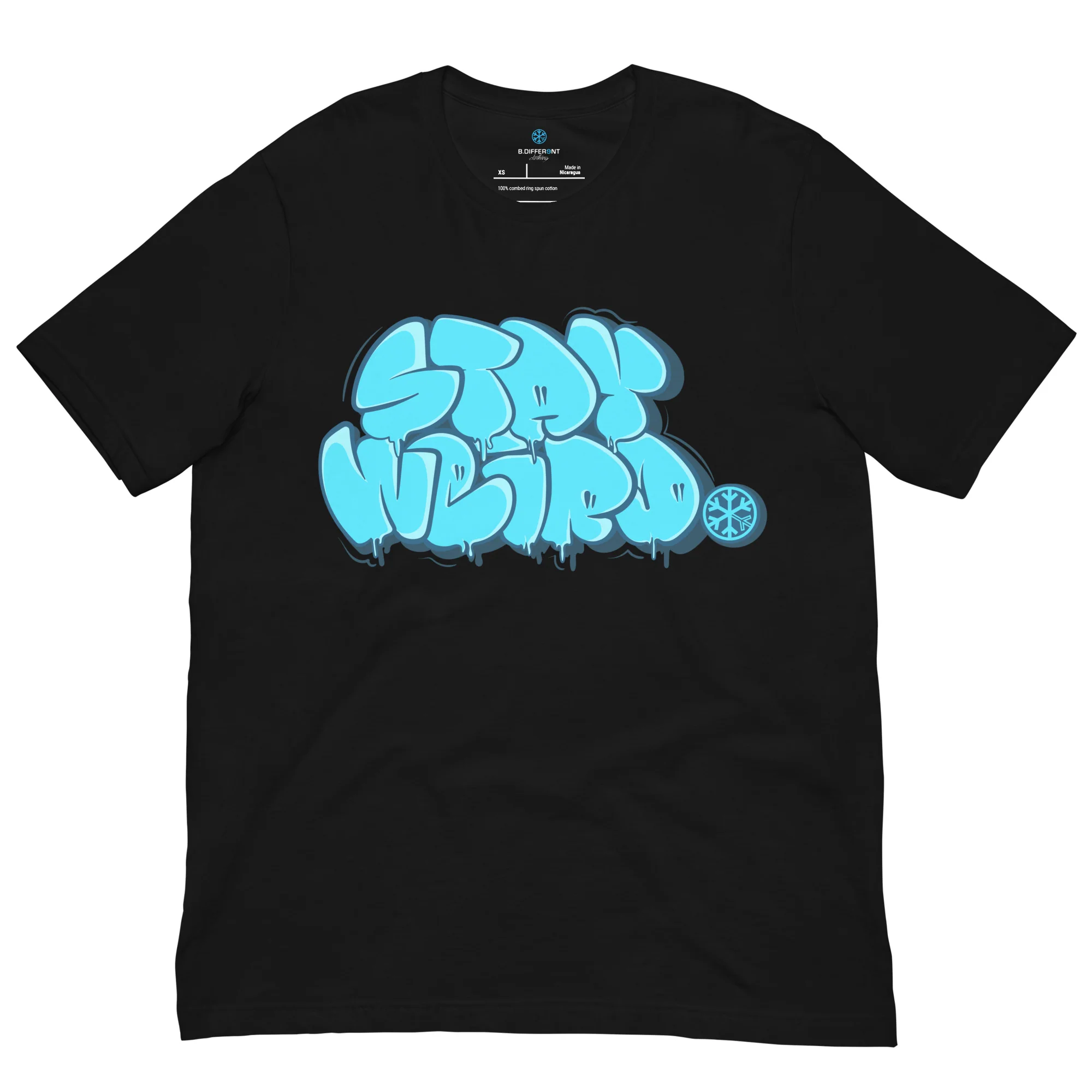 Stay Weird Graffiti Throw-up Tee - Image 7