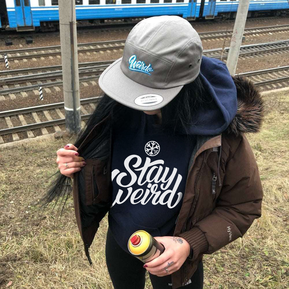 Stay Weird Hoodie - Image 2