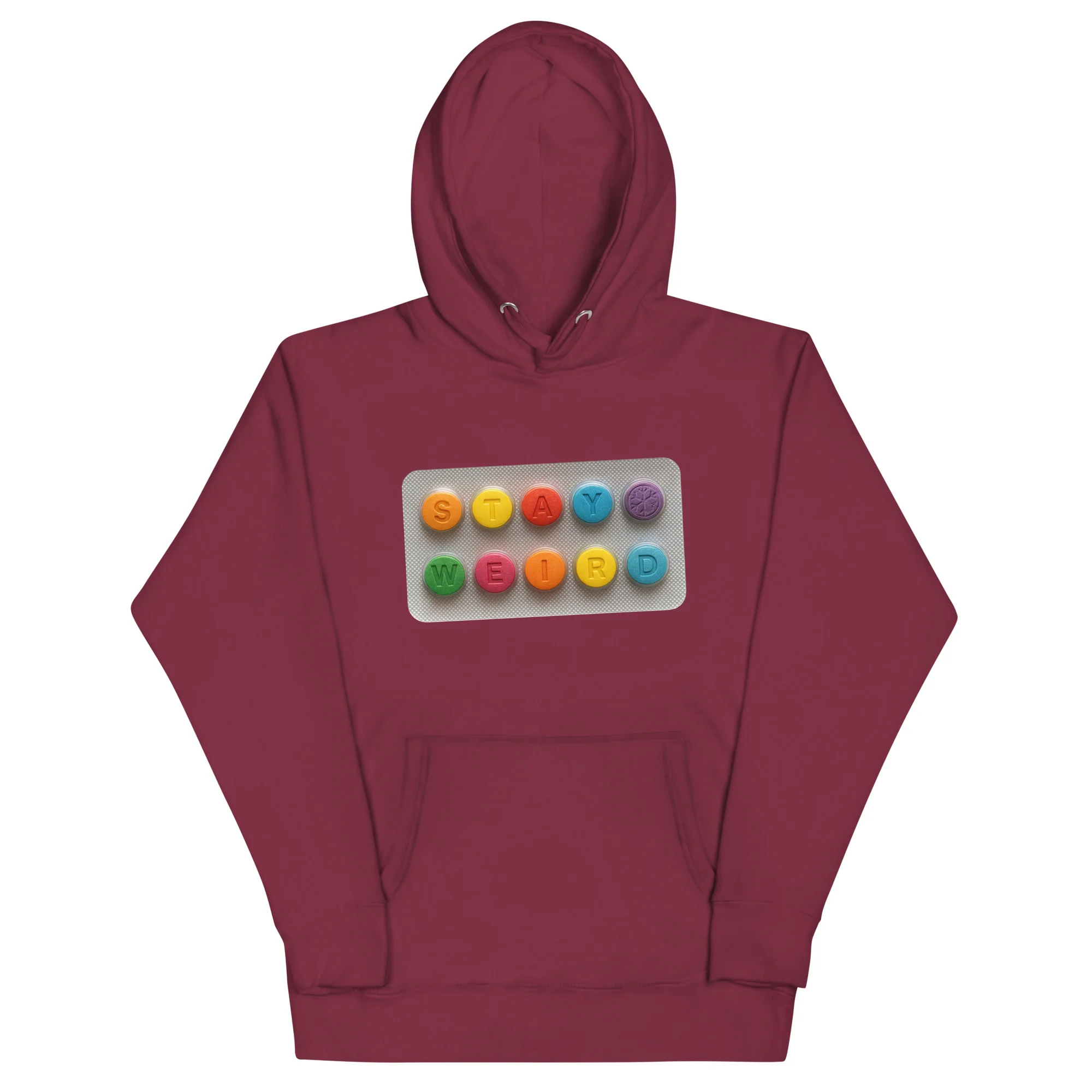 Stay Weird Pills Hoodie - Image 13
