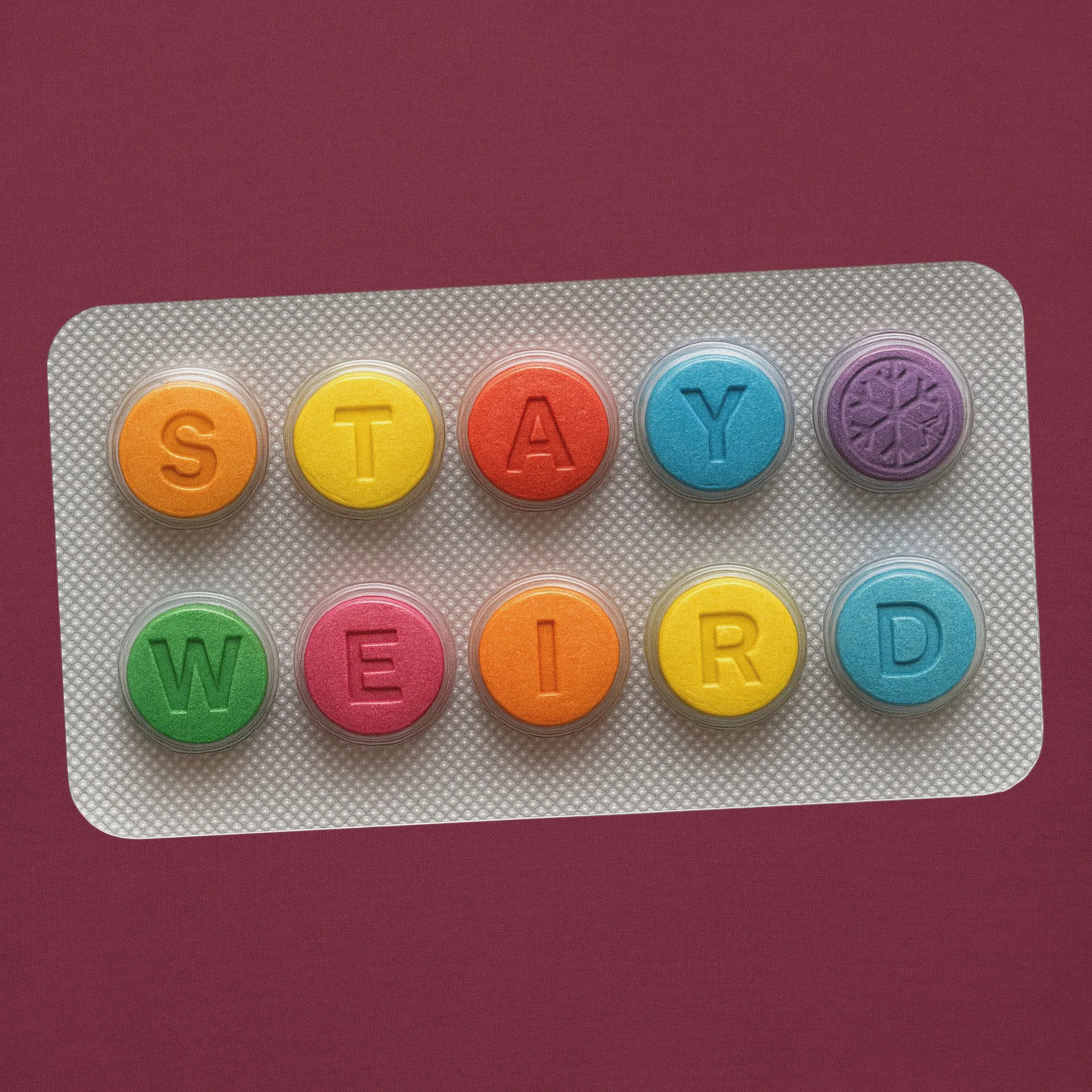 Stay Weird Pills Hoodie - Image 14