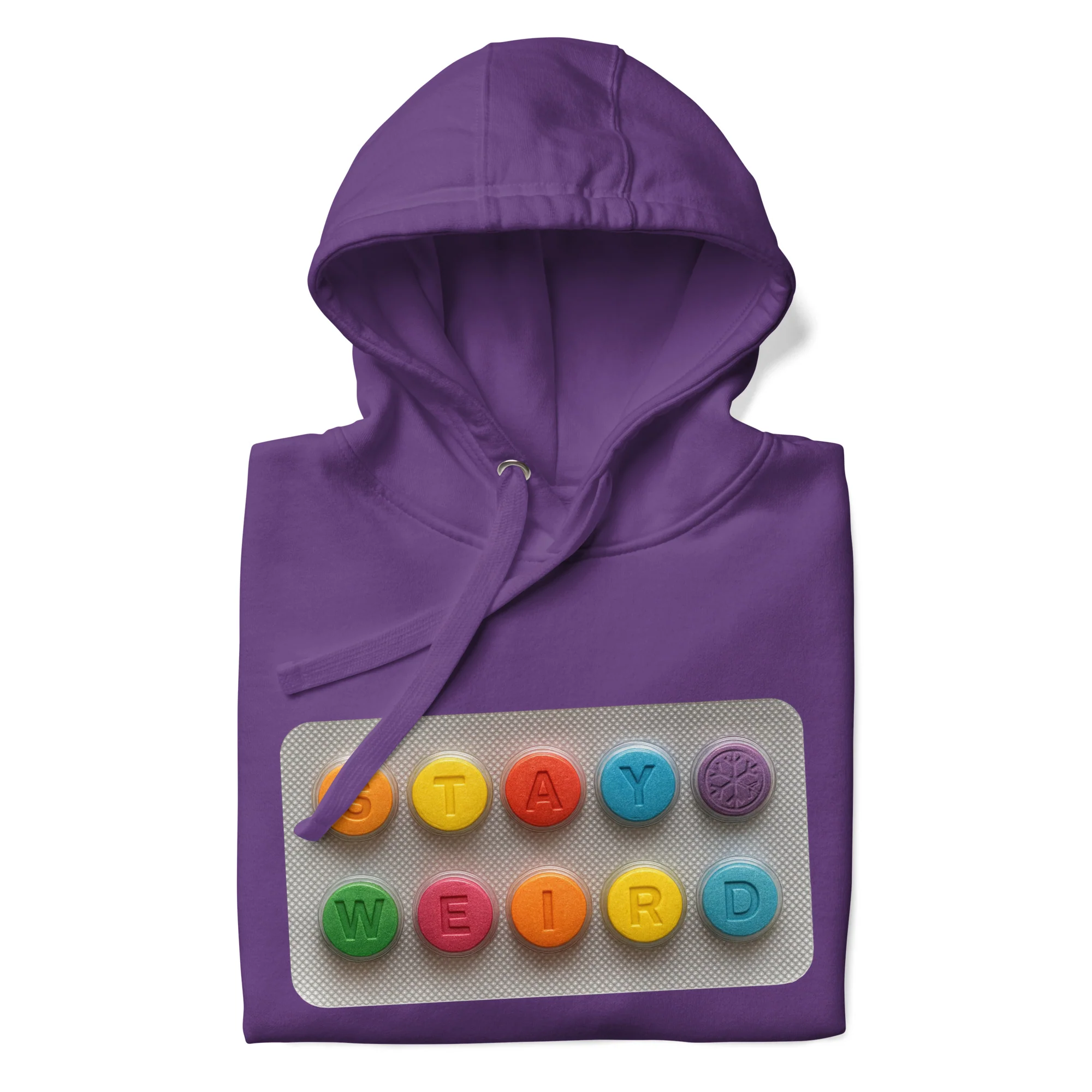 Stay Weird Pills Hoodie - Image 33