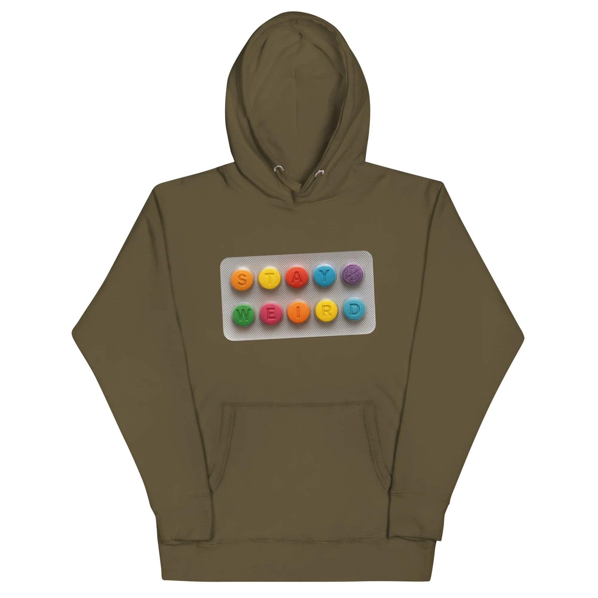 Stay Weird Pills Hoodie - Image 37