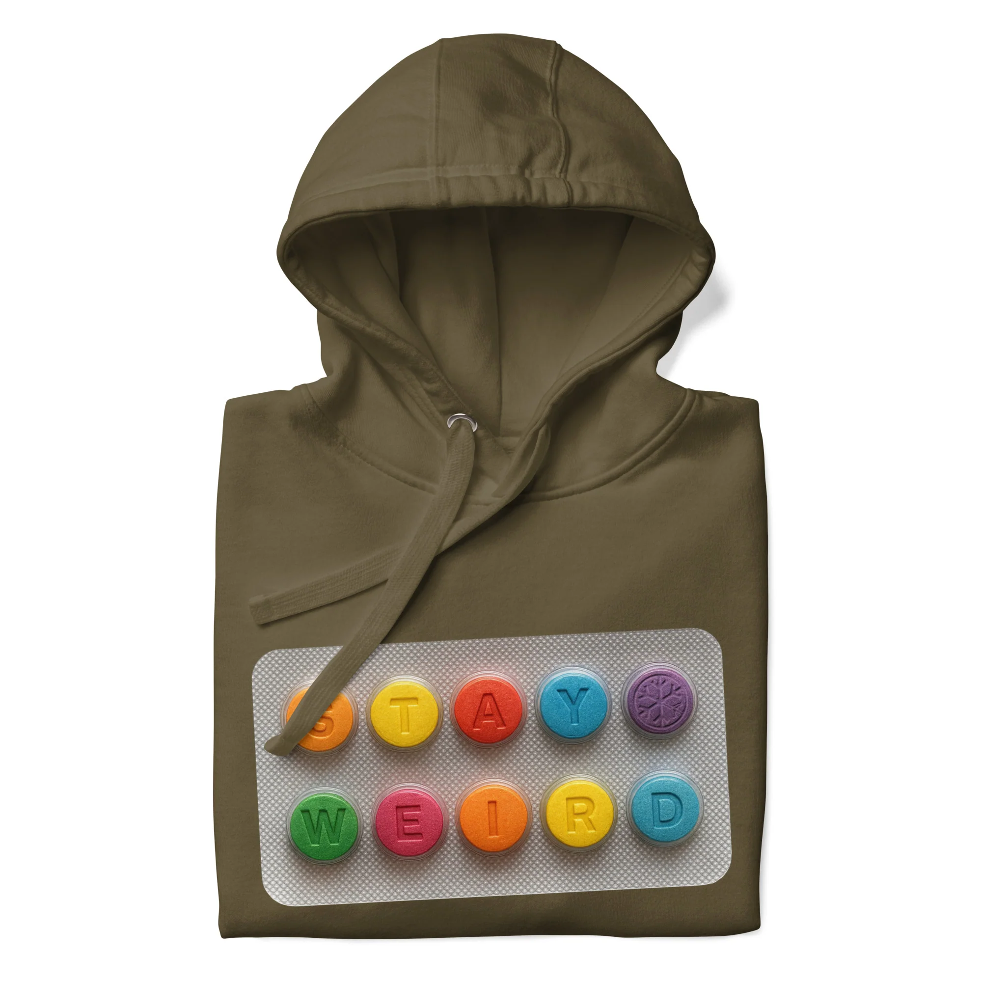 Stay Weird Pills Hoodie - Image 40
