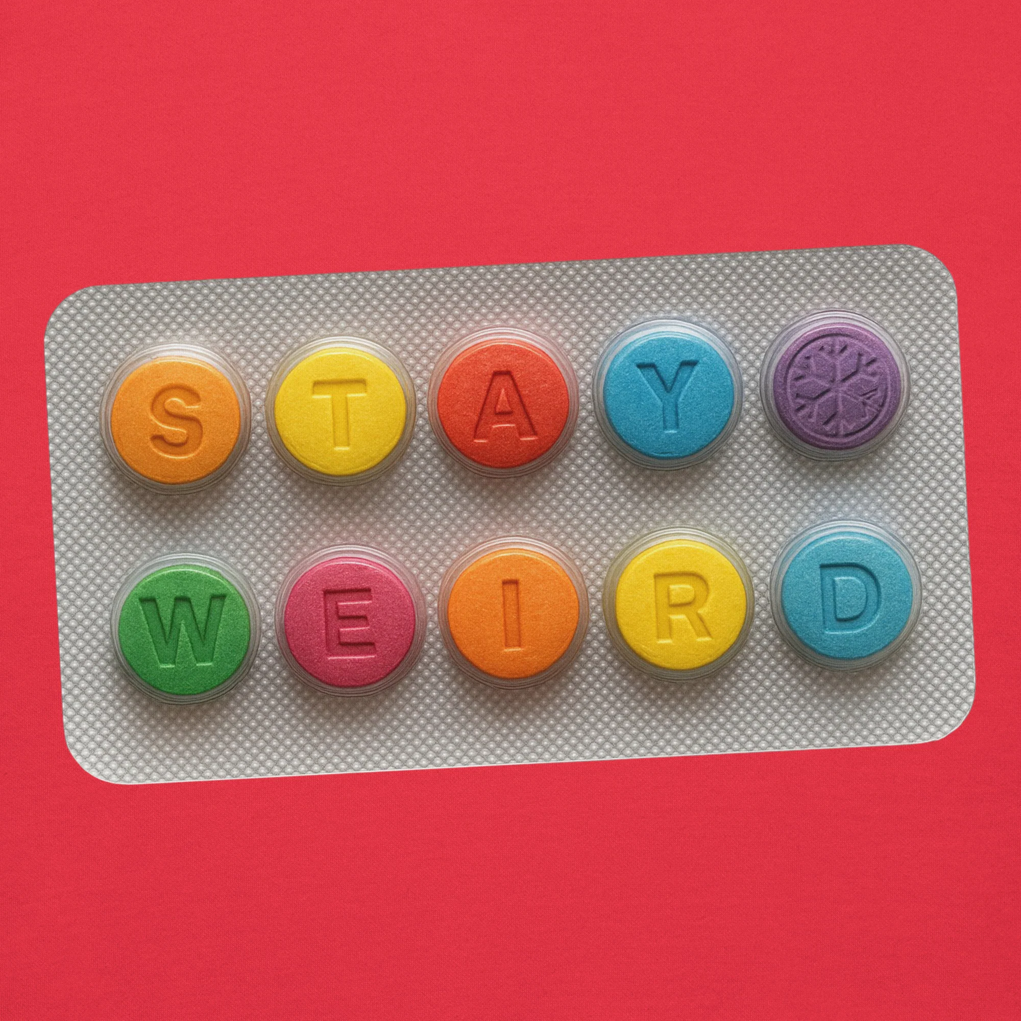 Stay Weird Pills Hoodie - Image 44