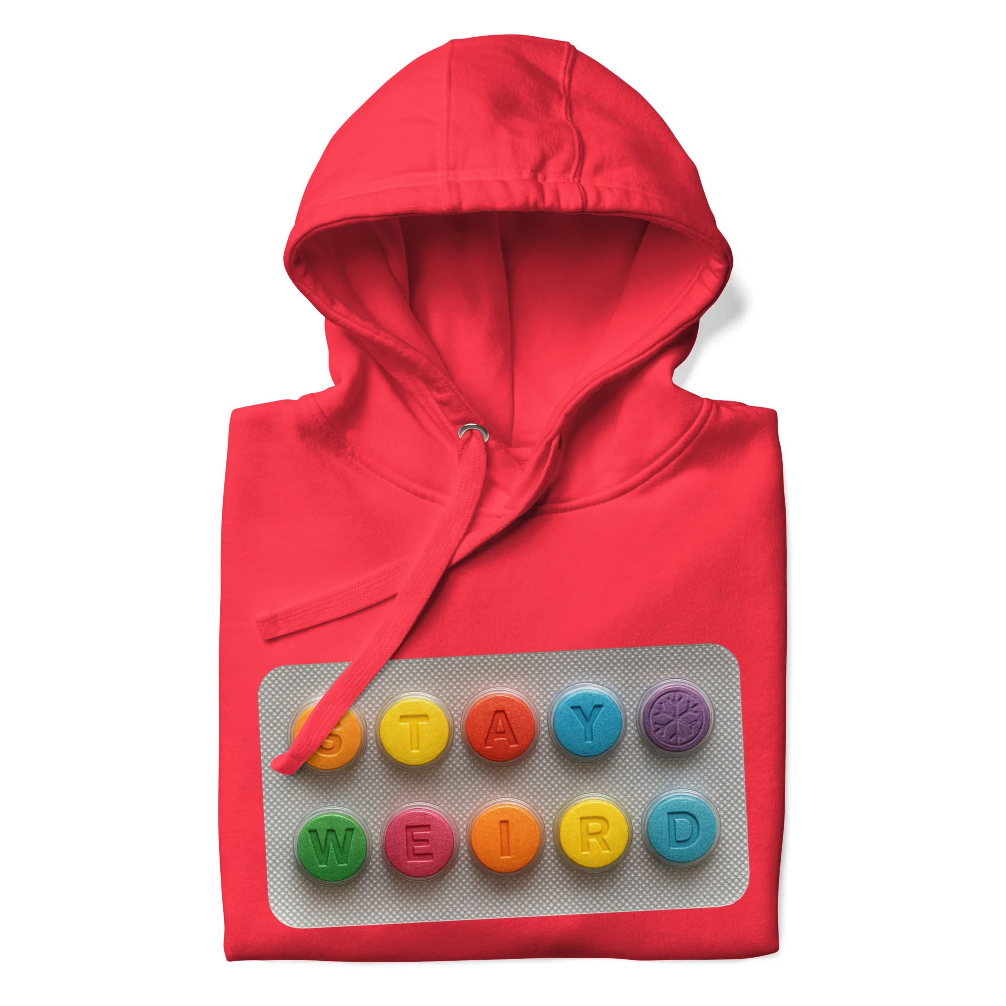 Stay Weird Pills Hoodie - Image 45