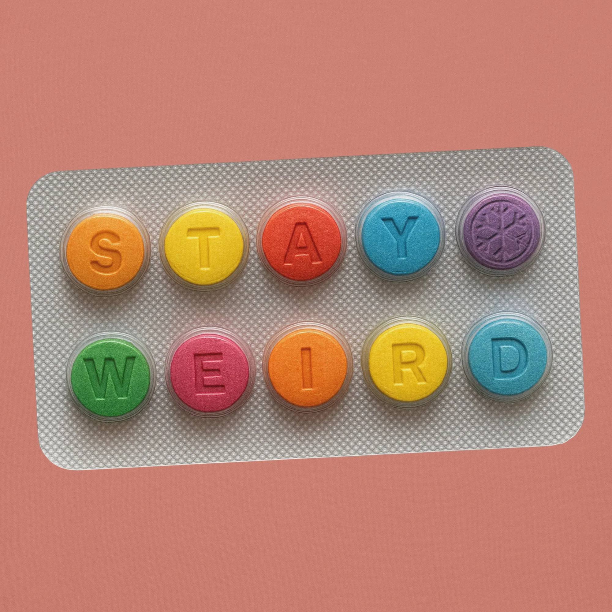 Stay Weird Pills Hoodie - Image 50