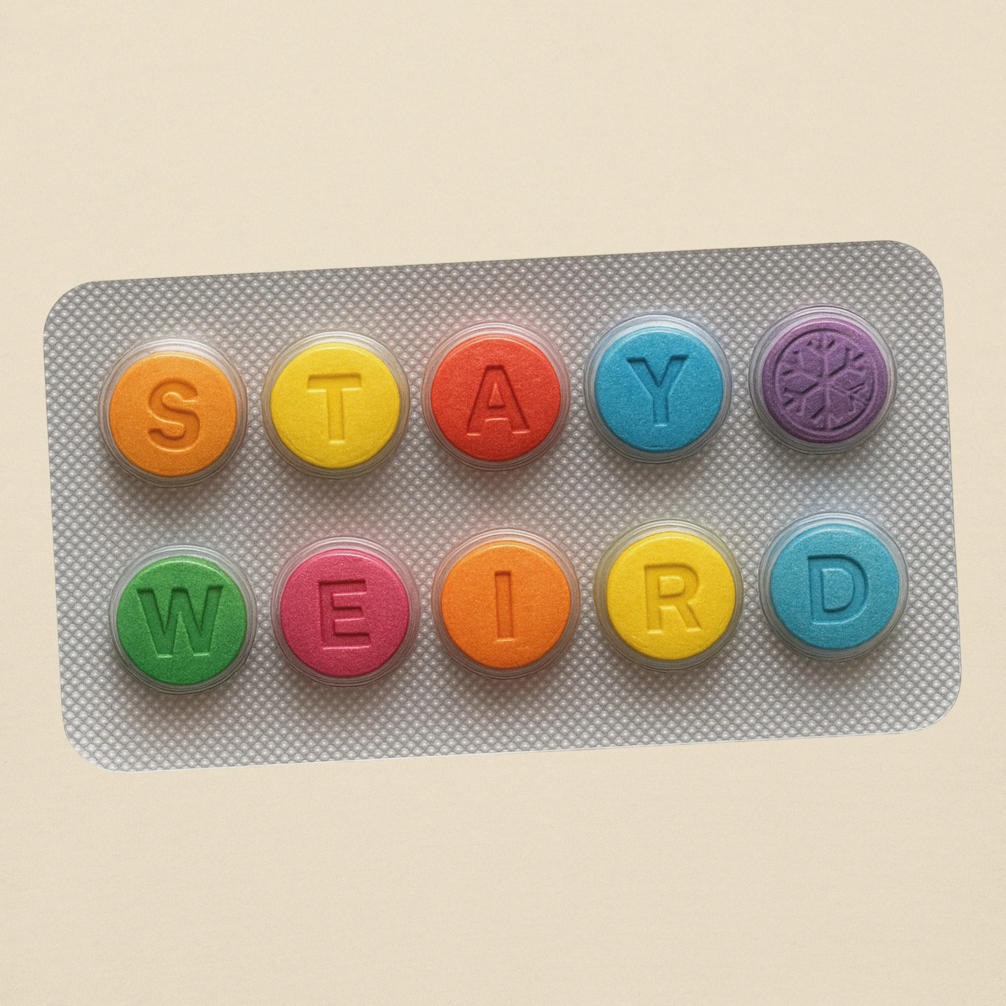 Stay Weird Pills Hoodie - Image 56