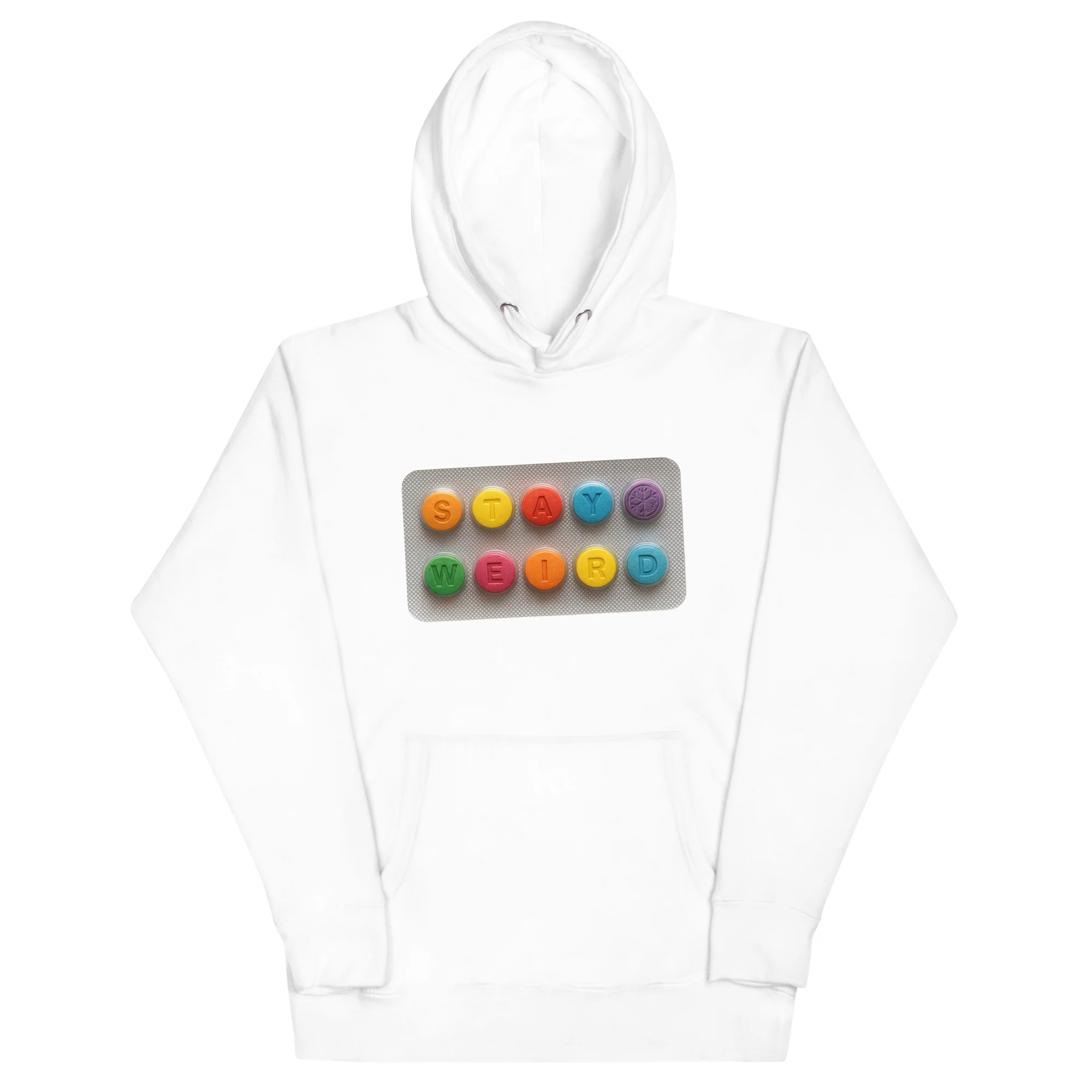 Stay Weird Pills Hoodie - Image 61