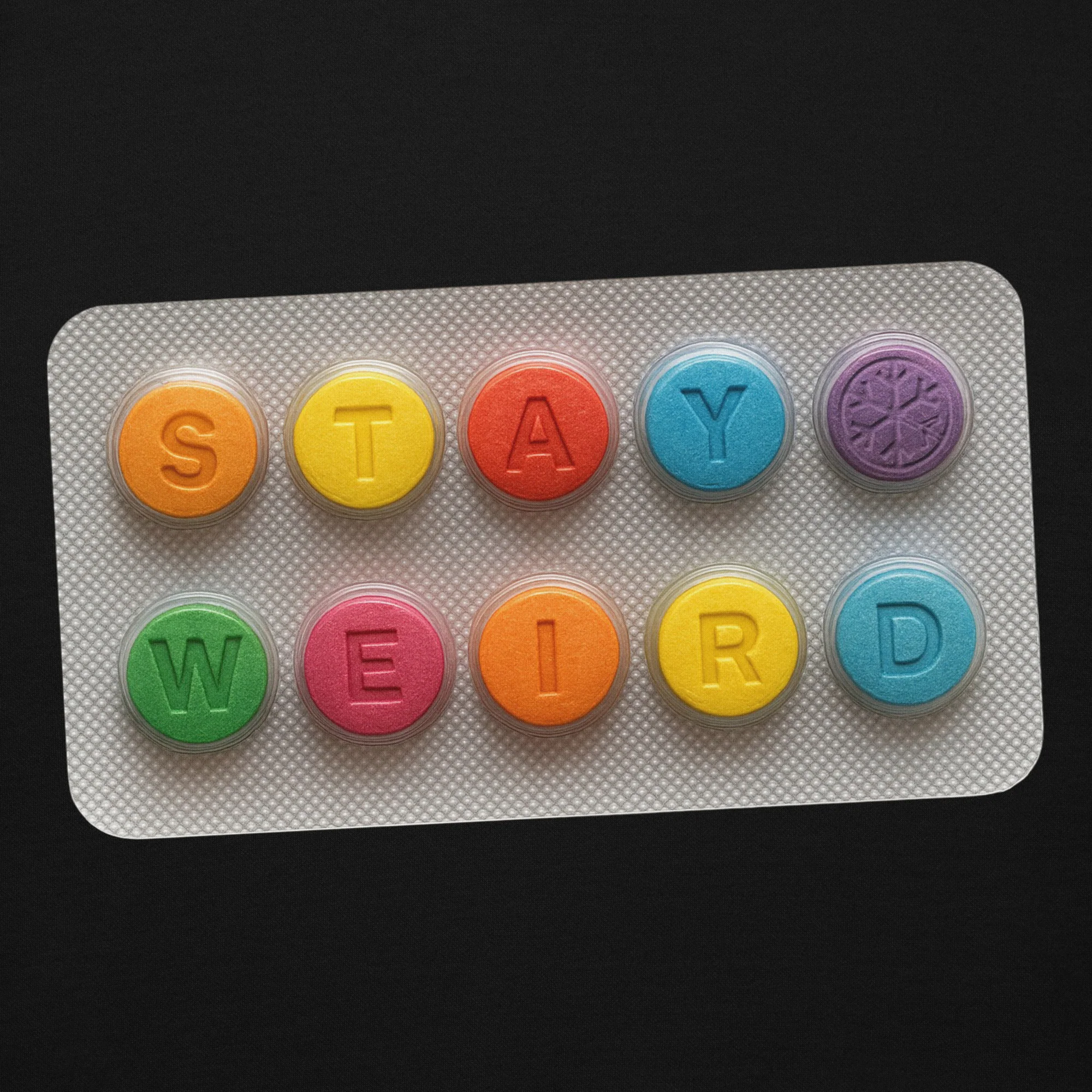 Stay Weird Pills Hoodie - Image 8
