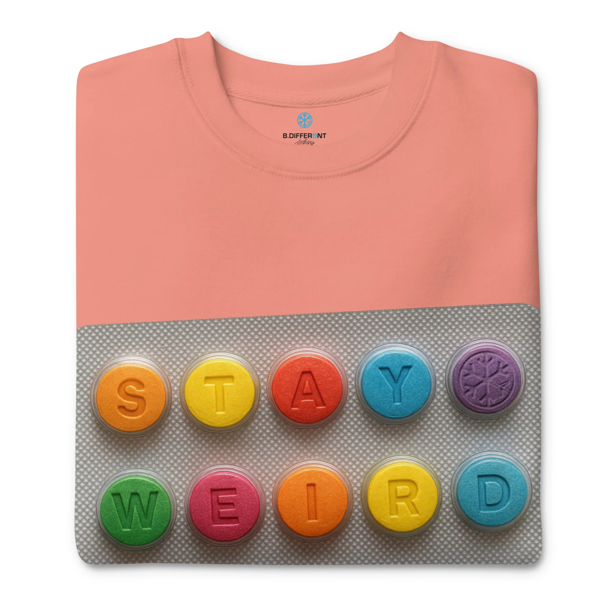 Stay Weird Pills Sweatshirt - Image 40