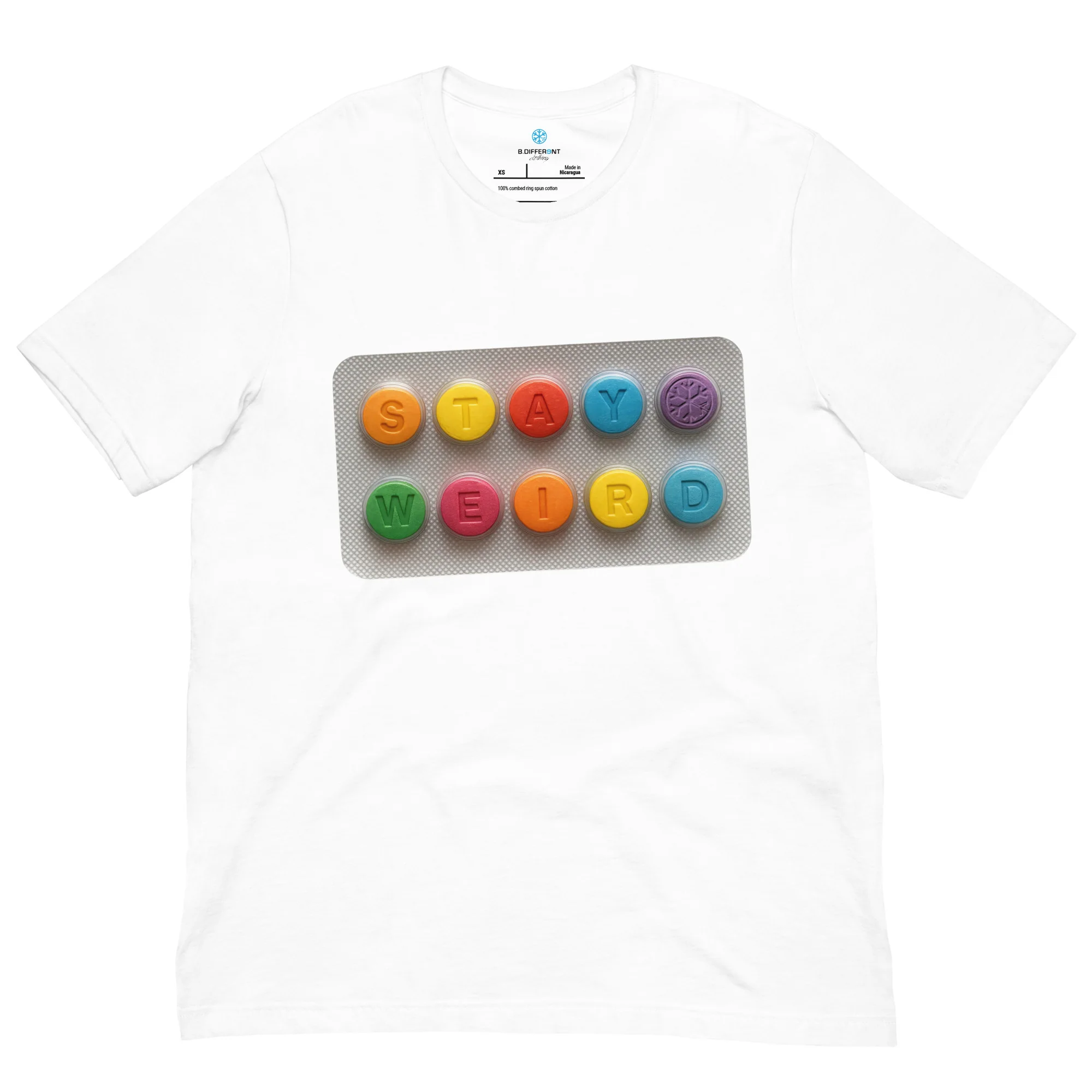Stay Weird Pills Tee - Image 19