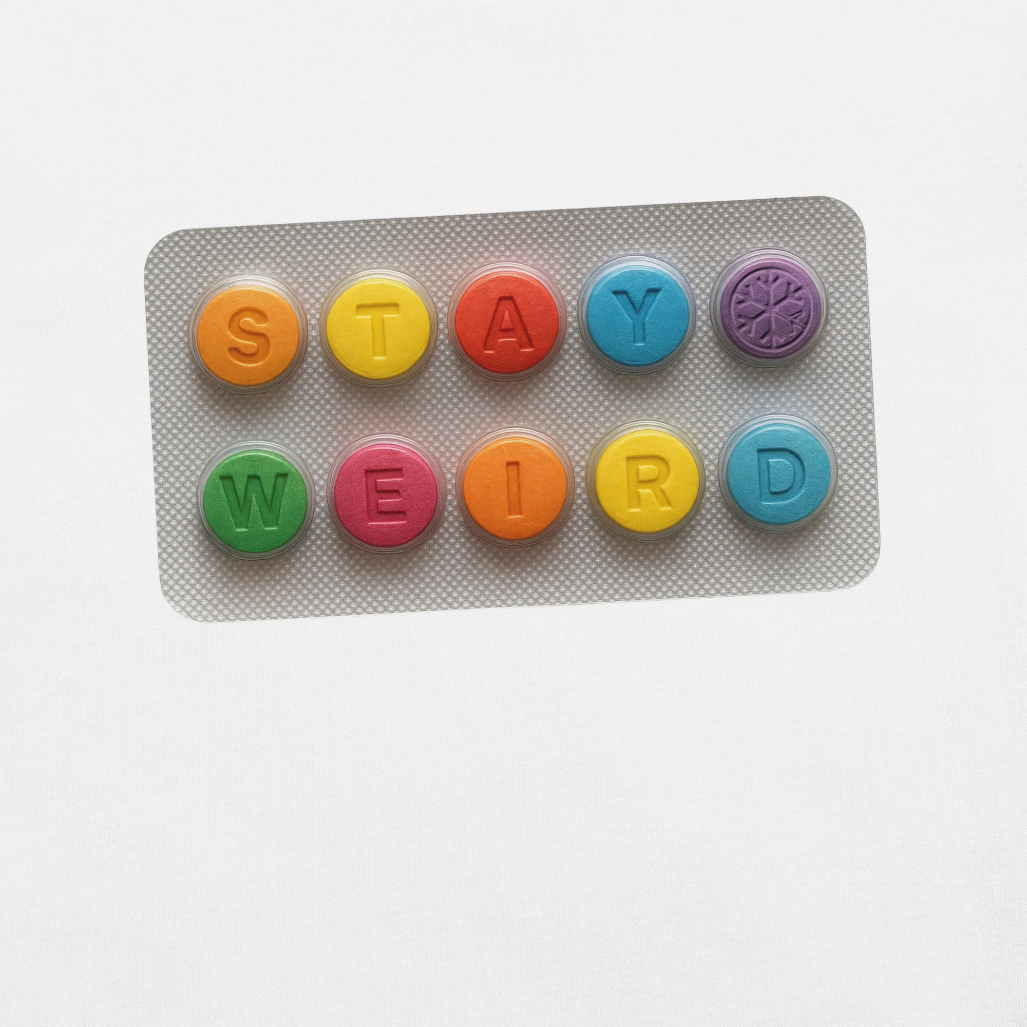 Stay Weird Pills Tee - Image 20