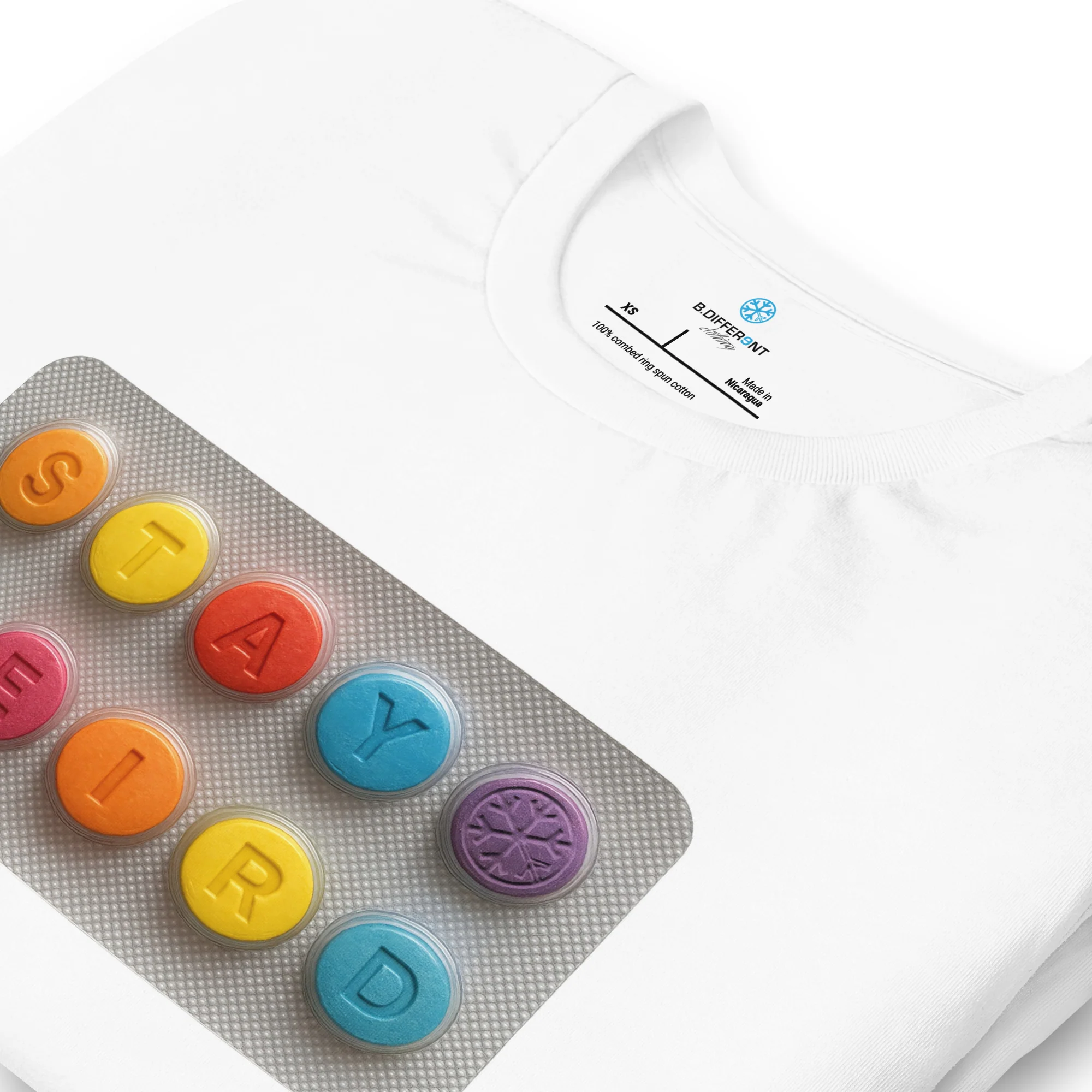 Stay Weird Pills Tee - Image 24