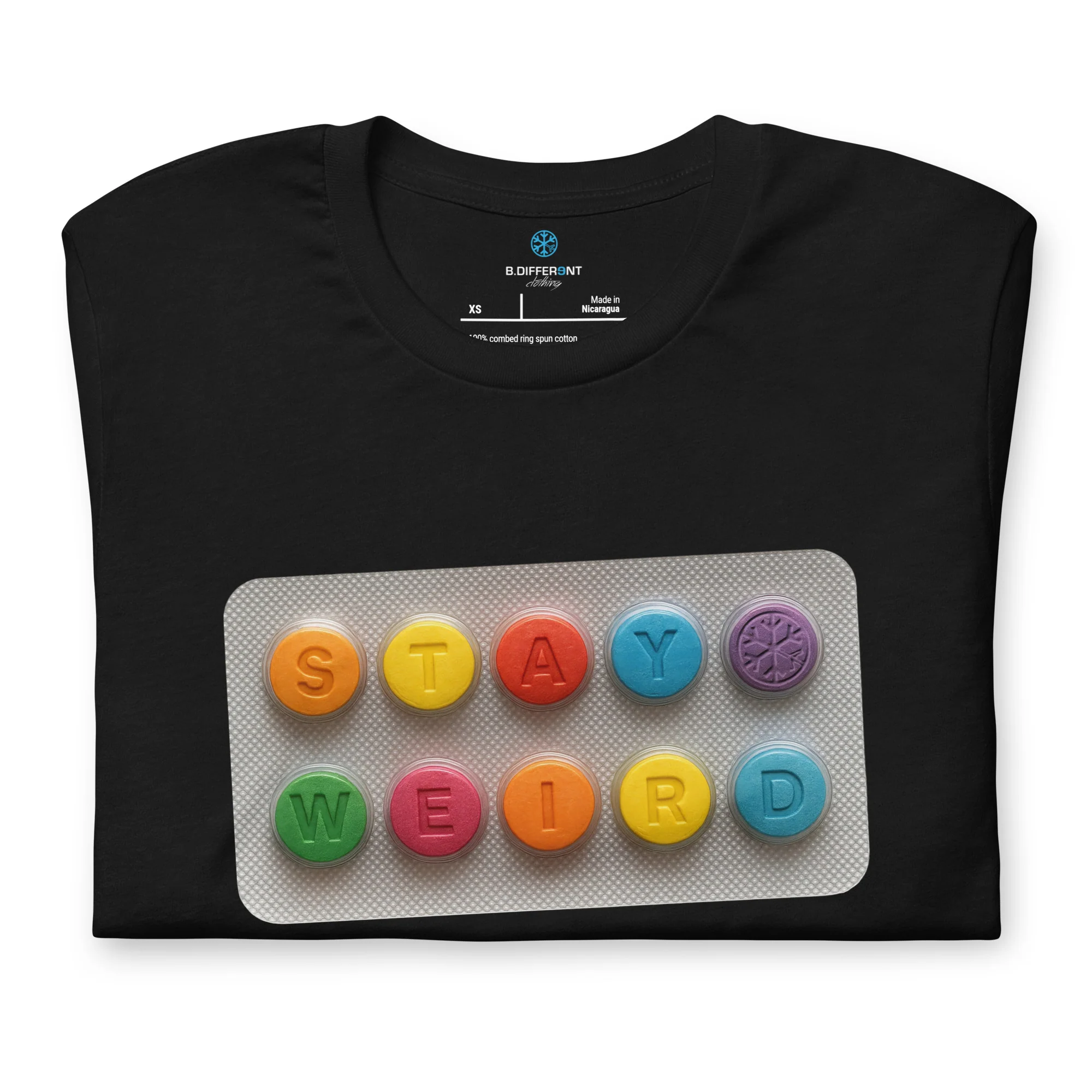 Stay Weird Pills Tee - Image 3