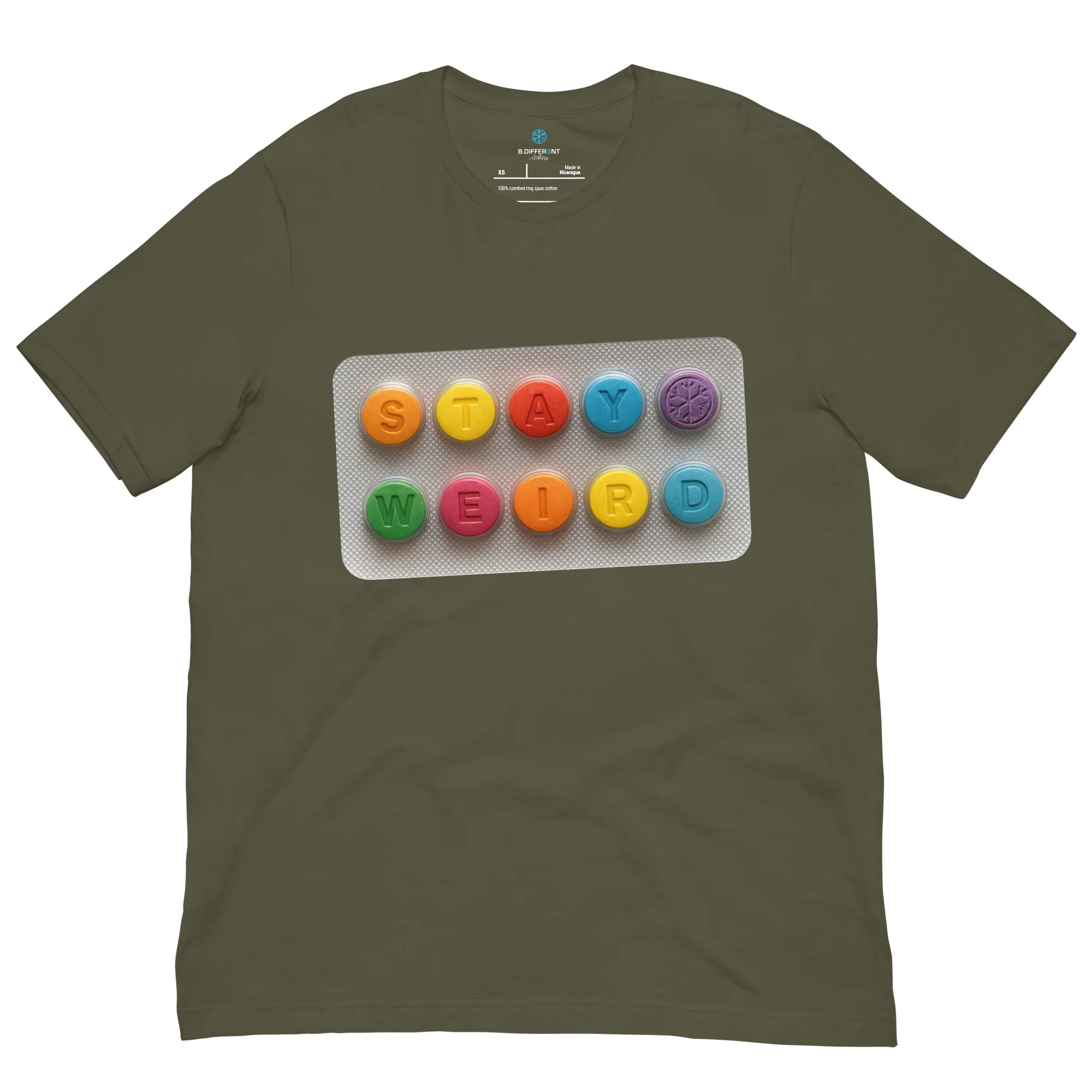 Stay Weird Pills Tee - Image 31