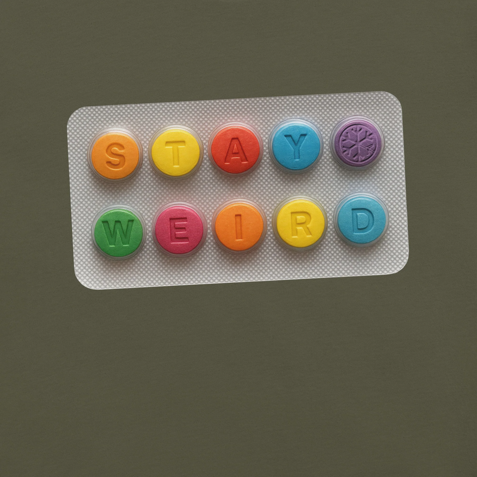 Stay Weird Pills Tee - Image 32