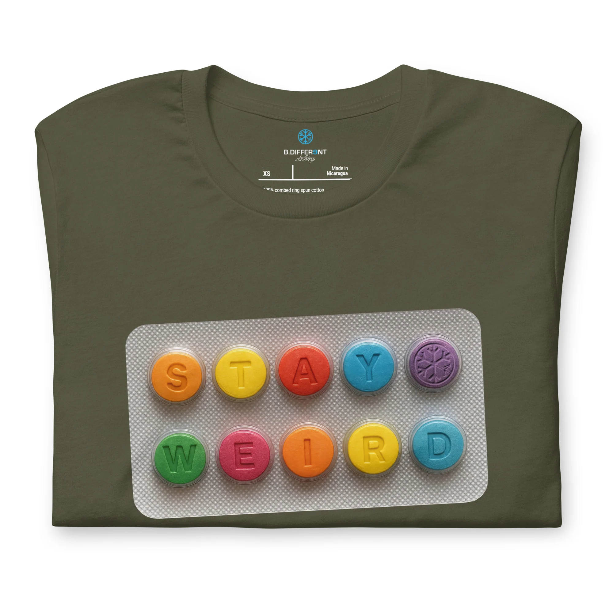 Stay Weird Pills Tee - Image 33