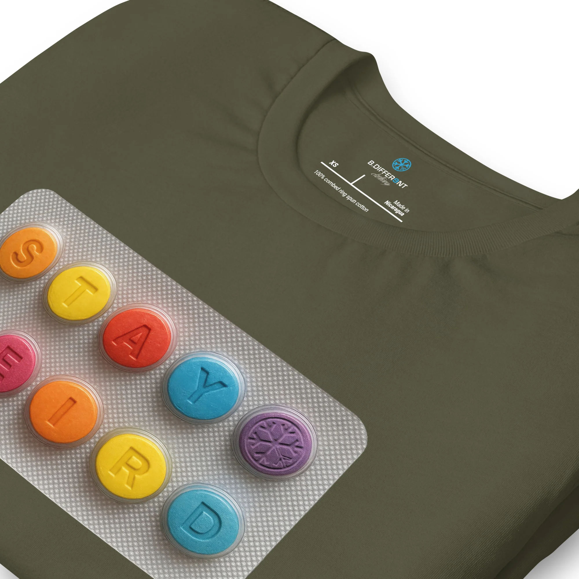 Stay Weird Pills Tee - Image 36