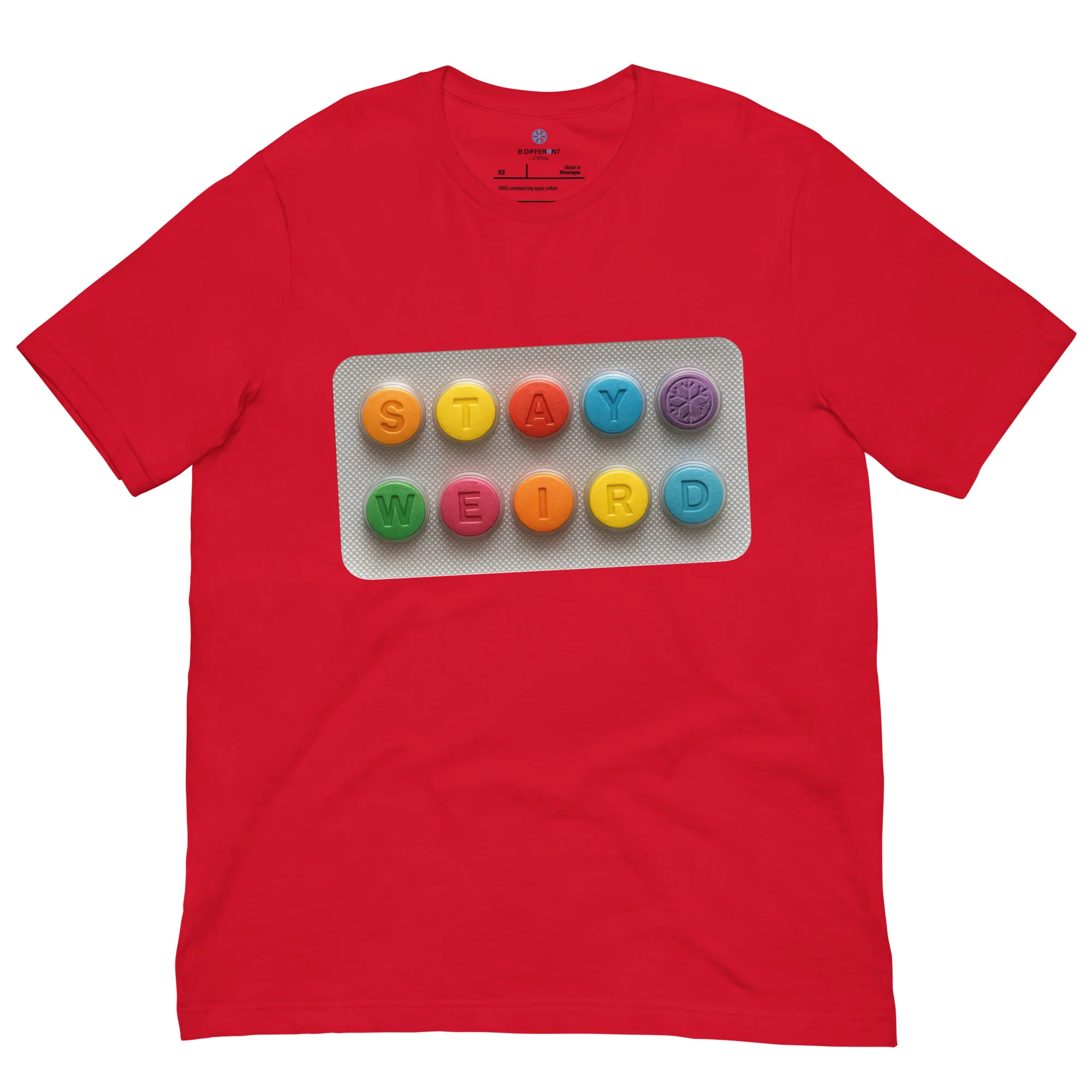 Stay Weird Pills Tee - Image 37