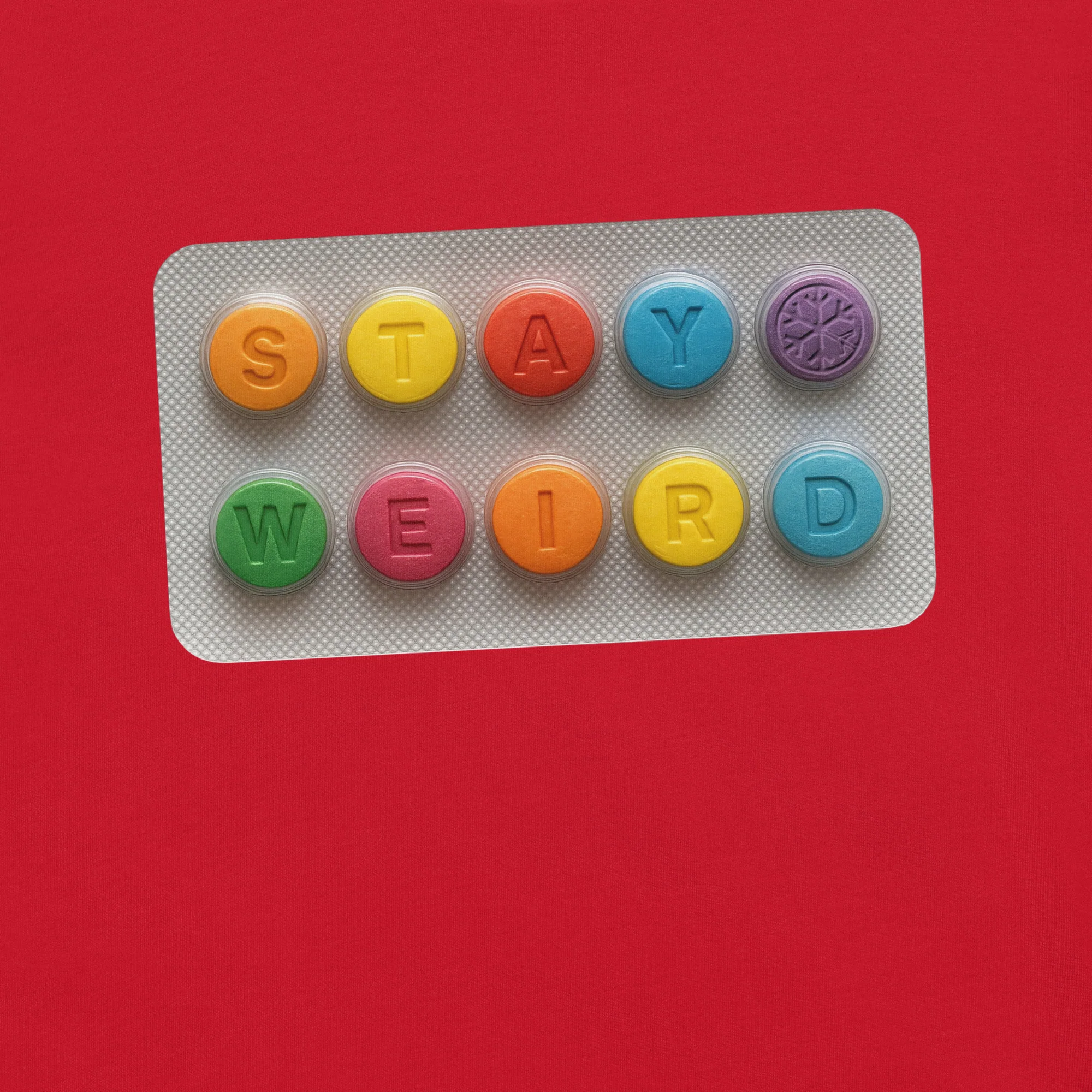 Stay Weird Pills Tee - Image 38