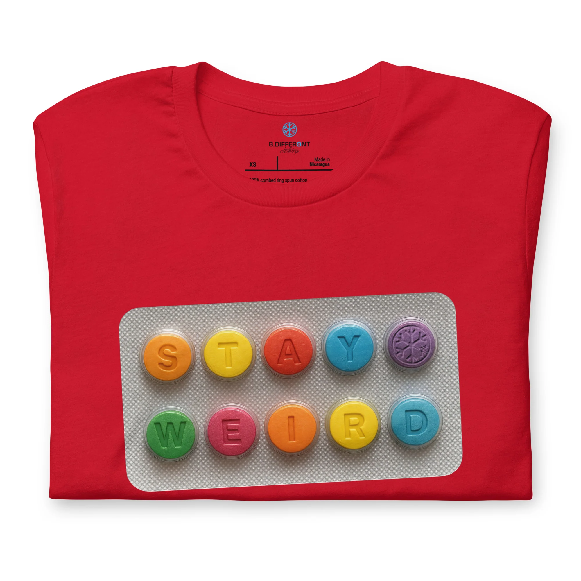 Stay Weird Pills Tee - Image 39
