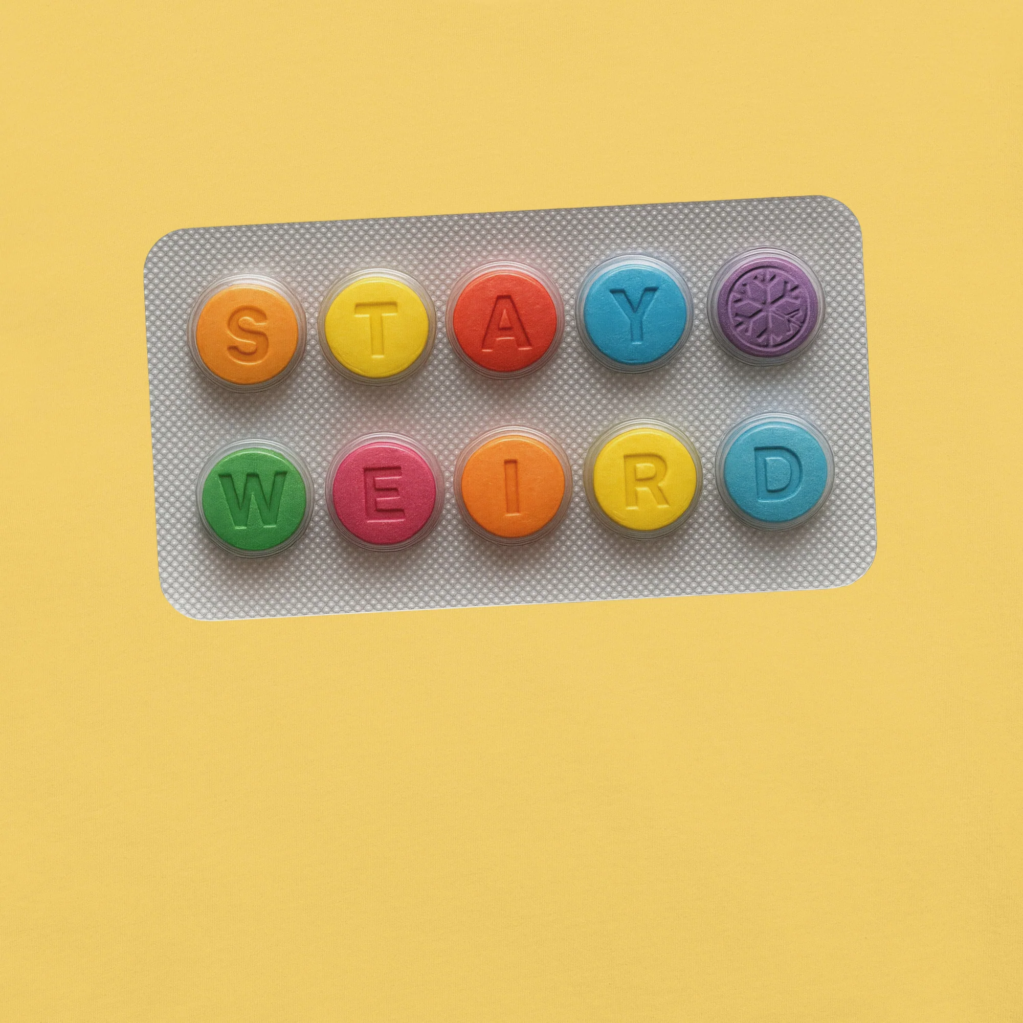 Stay Weird Pills Tee - Image 44