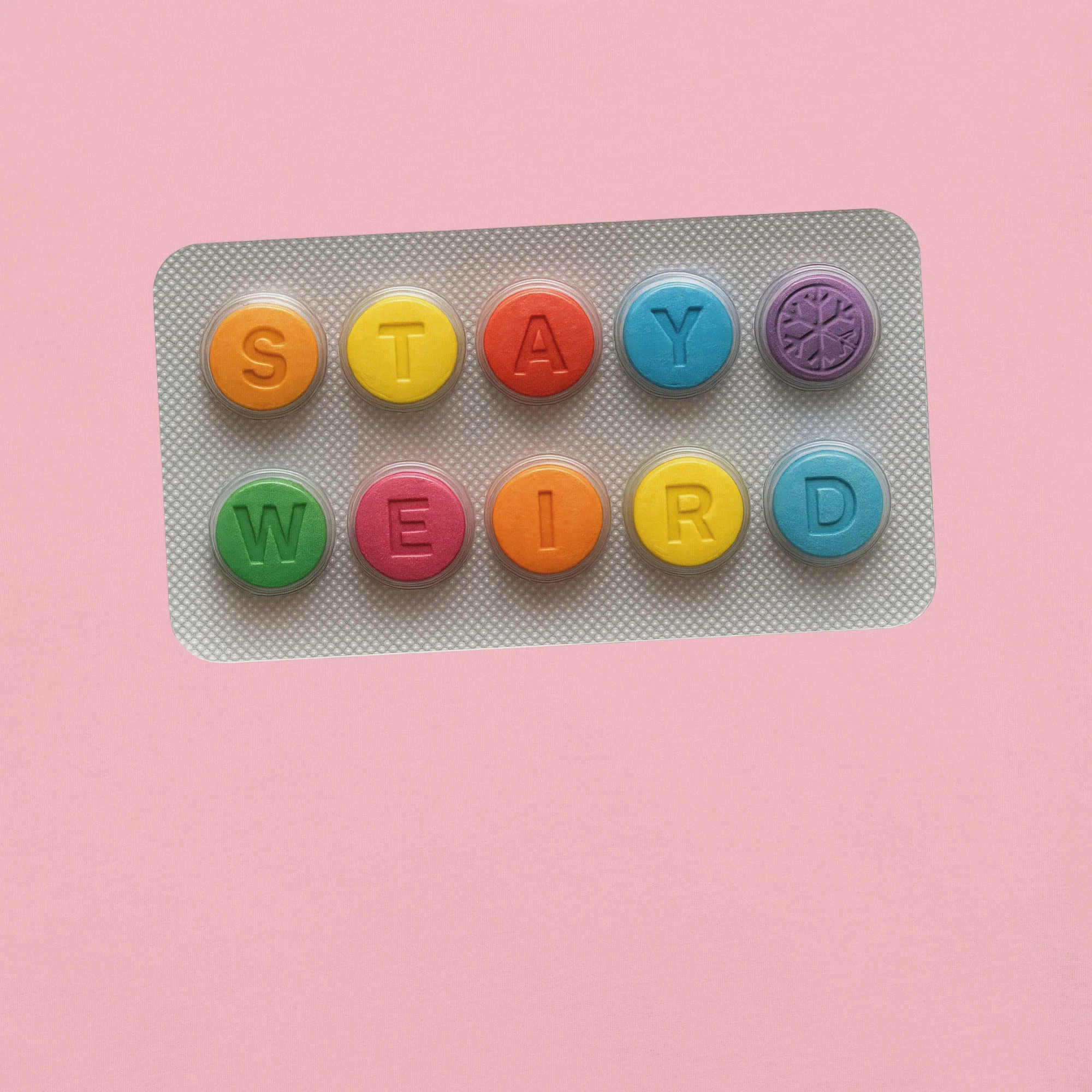 Stay Weird Pills Tee - Image 50