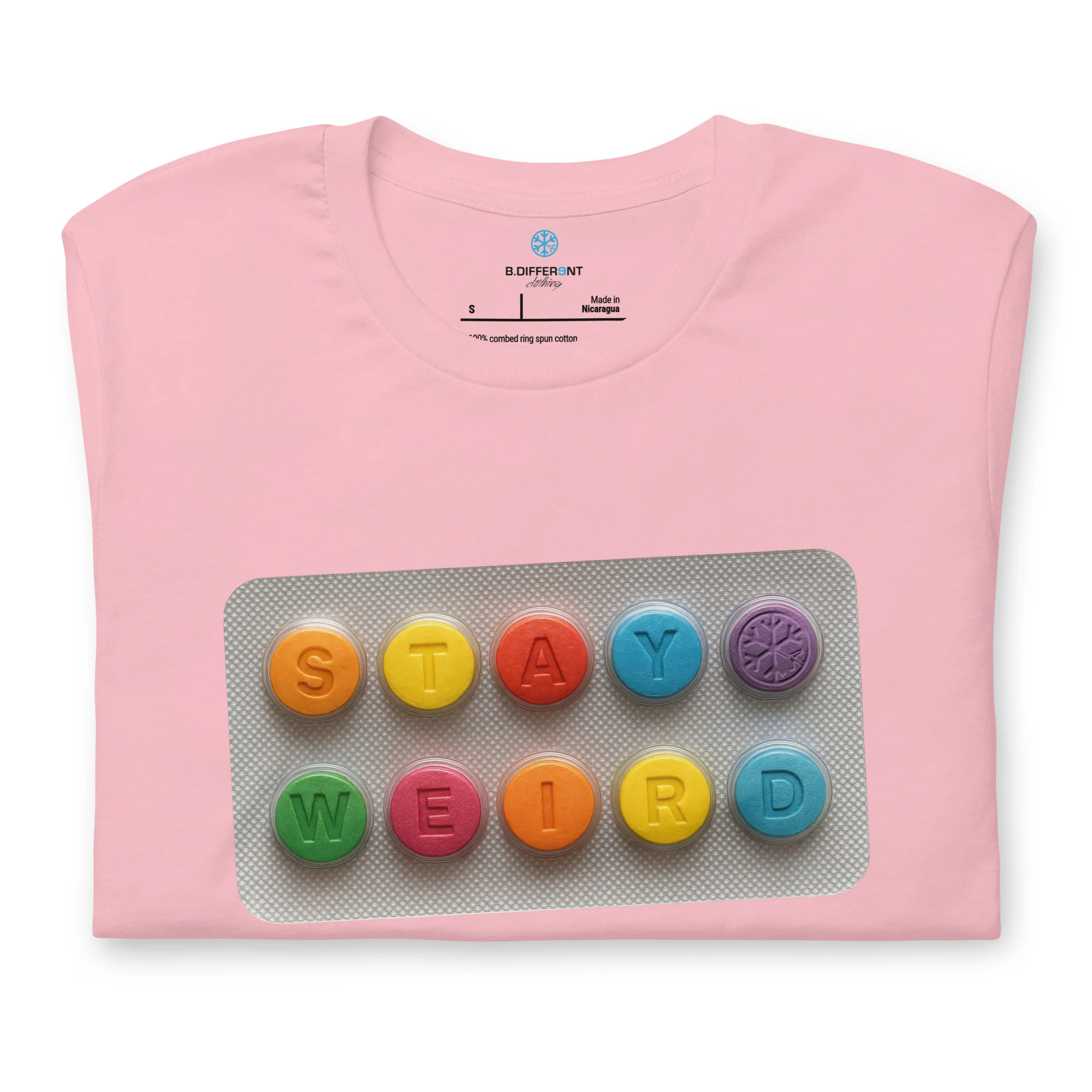 Stay Weird Pills Tee - Image 51