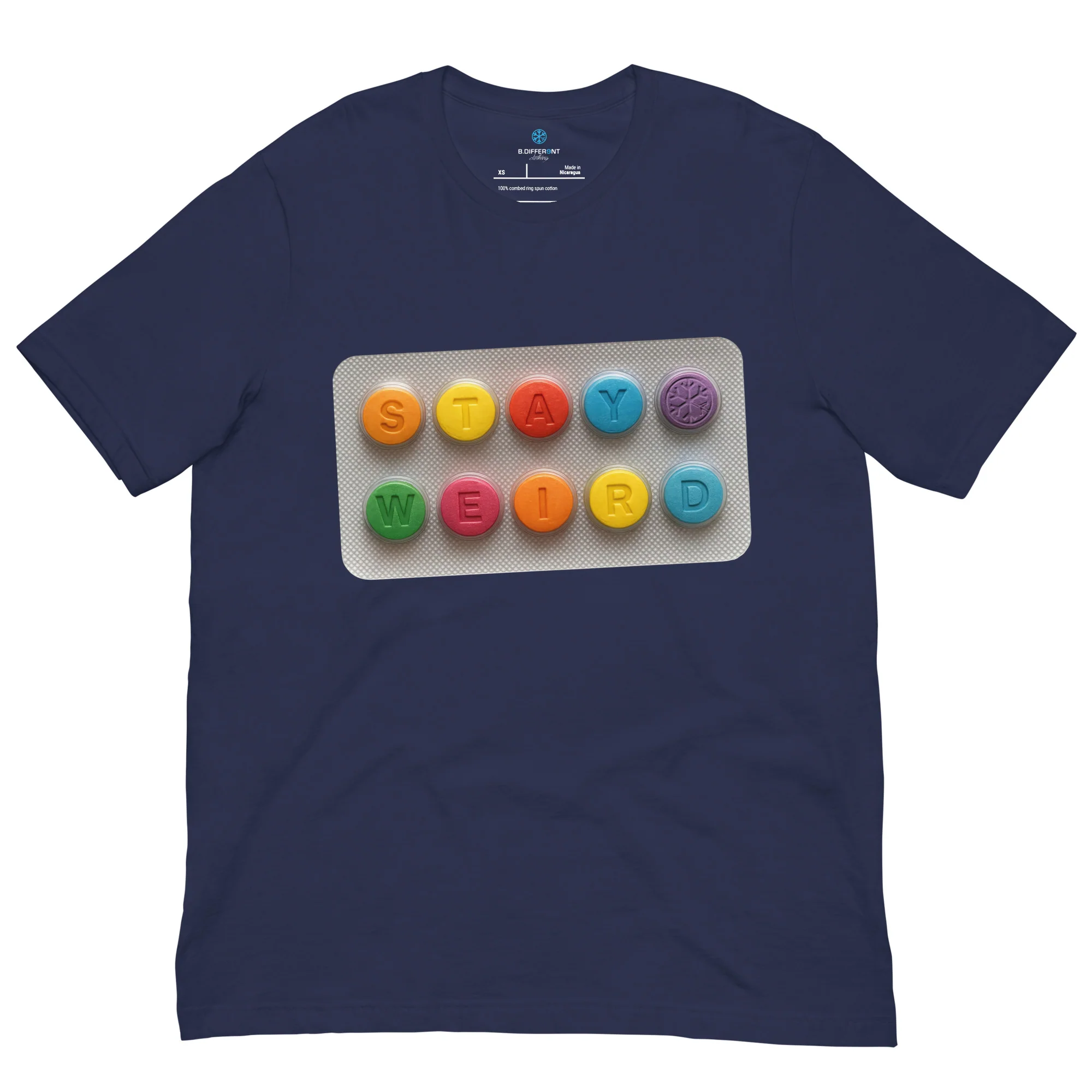 Stay Weird Pills Tee - Image 7