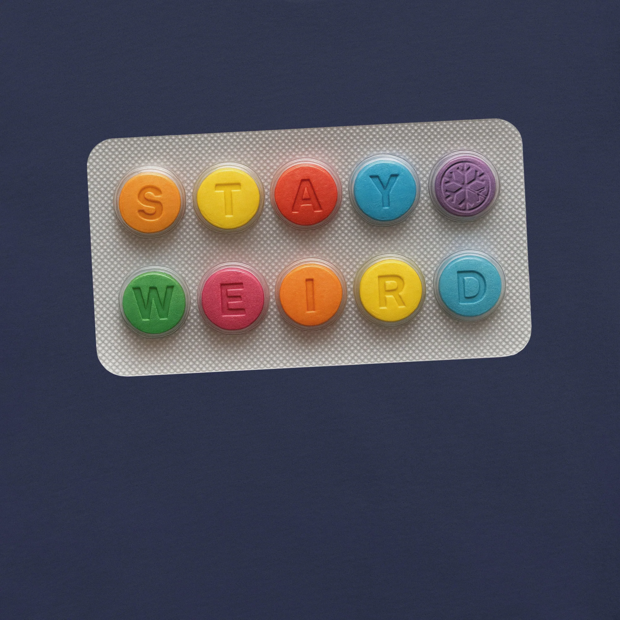 Stay Weird Pills Tee - Image 8