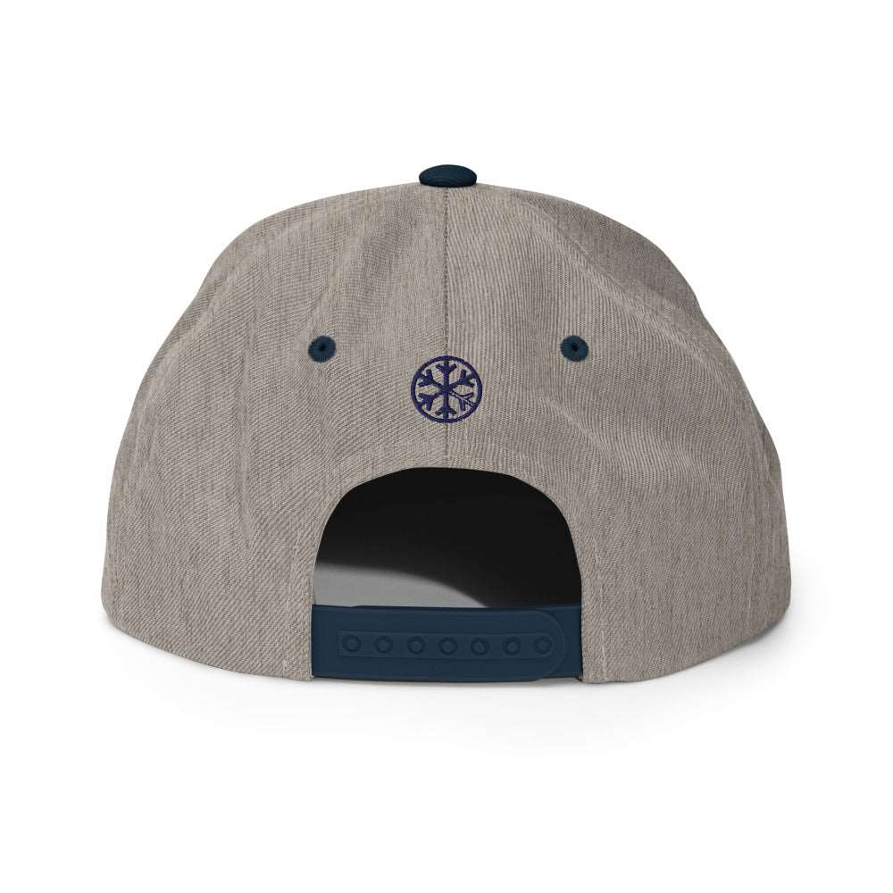 Stay Weird Snapback Hat - Image 4