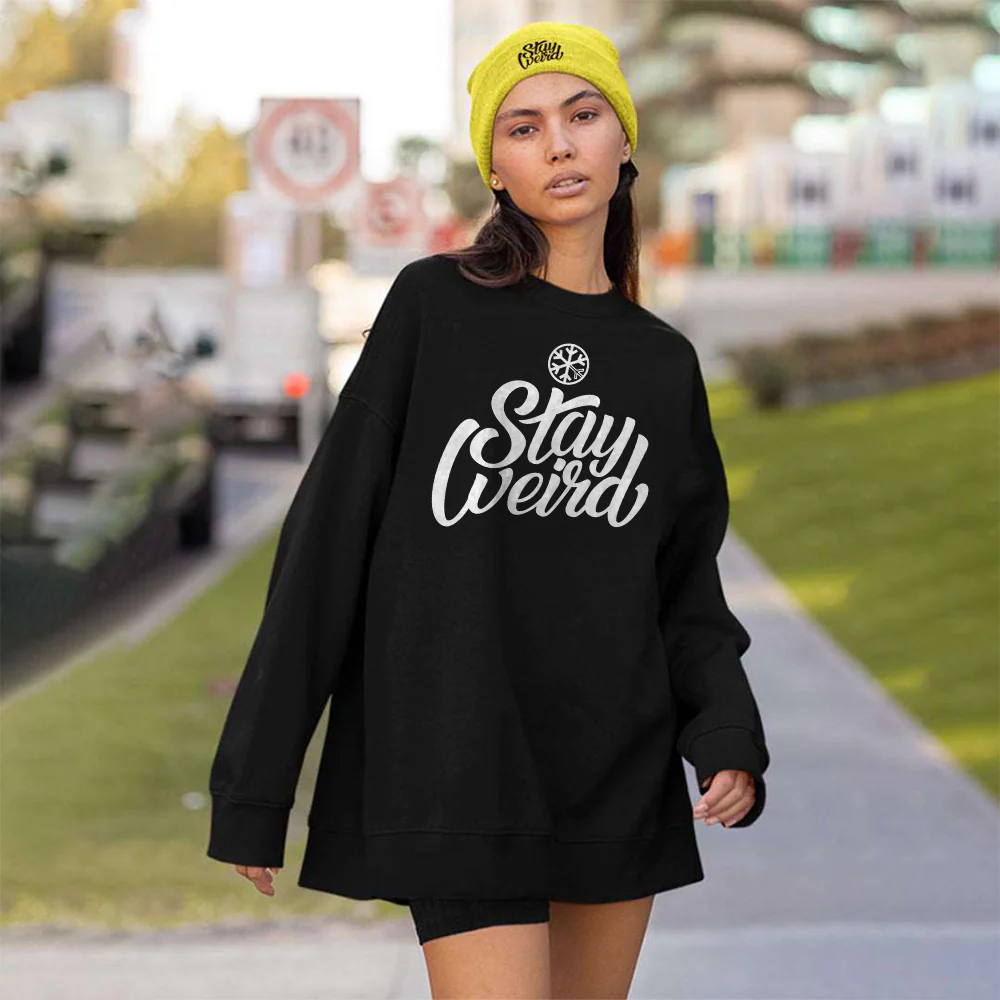 Stay Weird Sweatshirt - Image 3