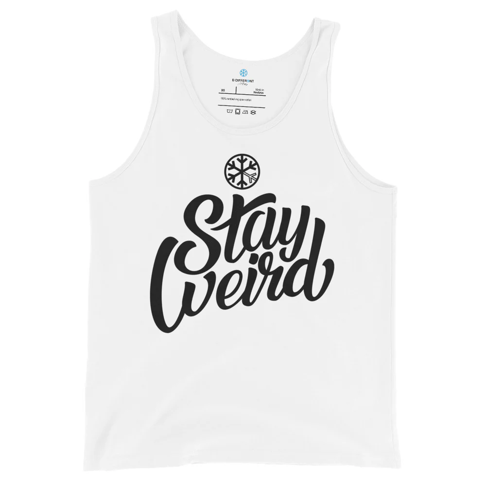 Stay Weird Tank Top - Image 12