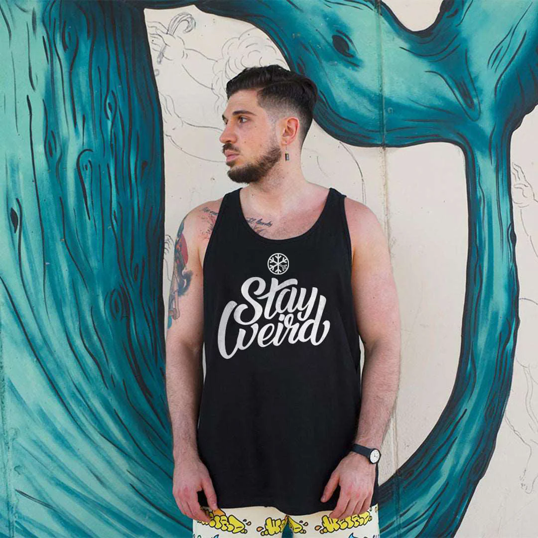 Stay Weird Tank Top - Image 2