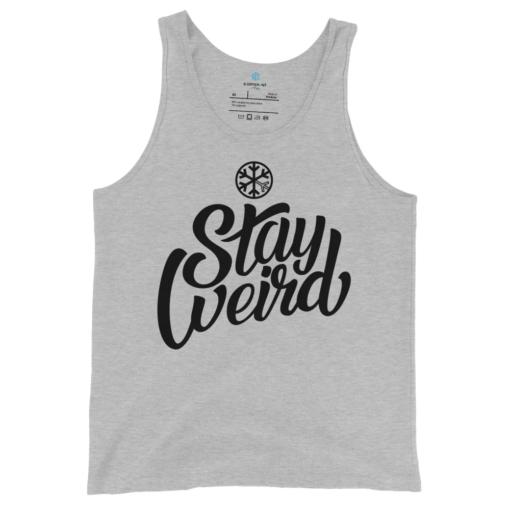 Stay Weird Tank Top - Image 8