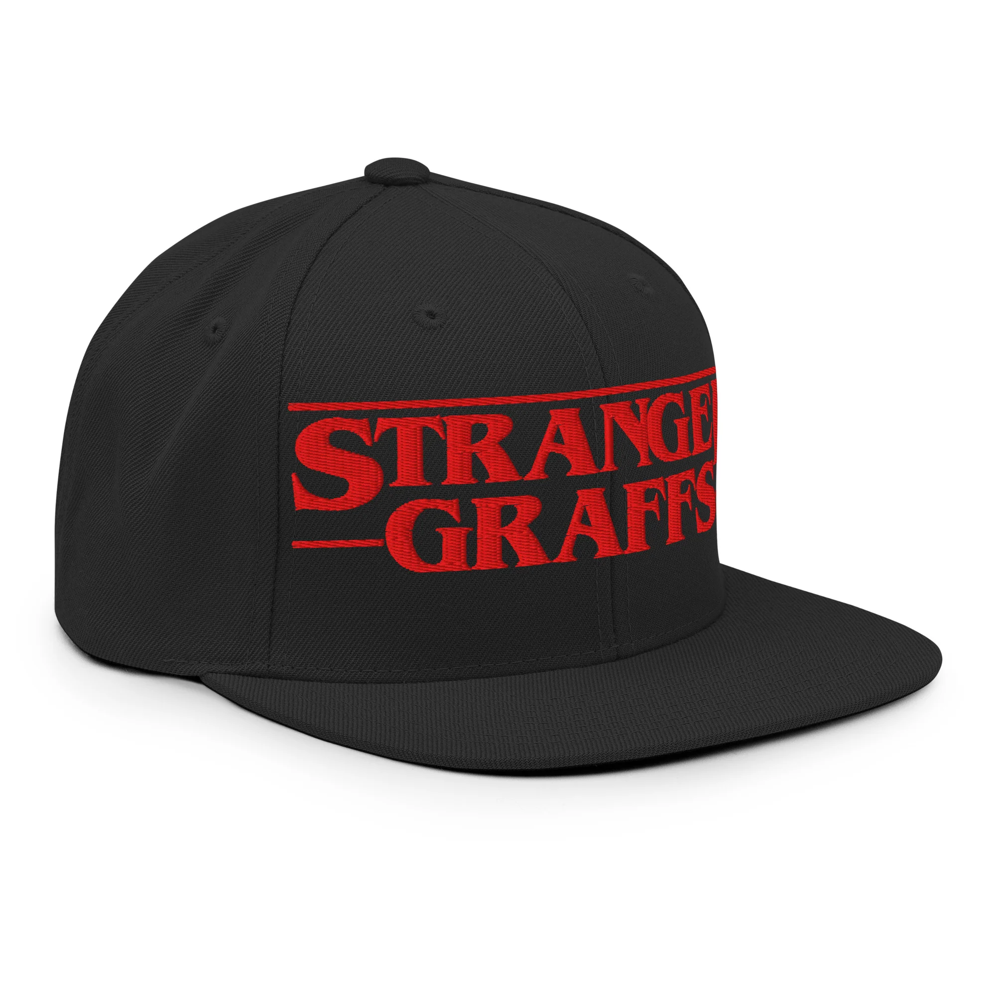 Stranger Graffs Snapback Hat - Image 6