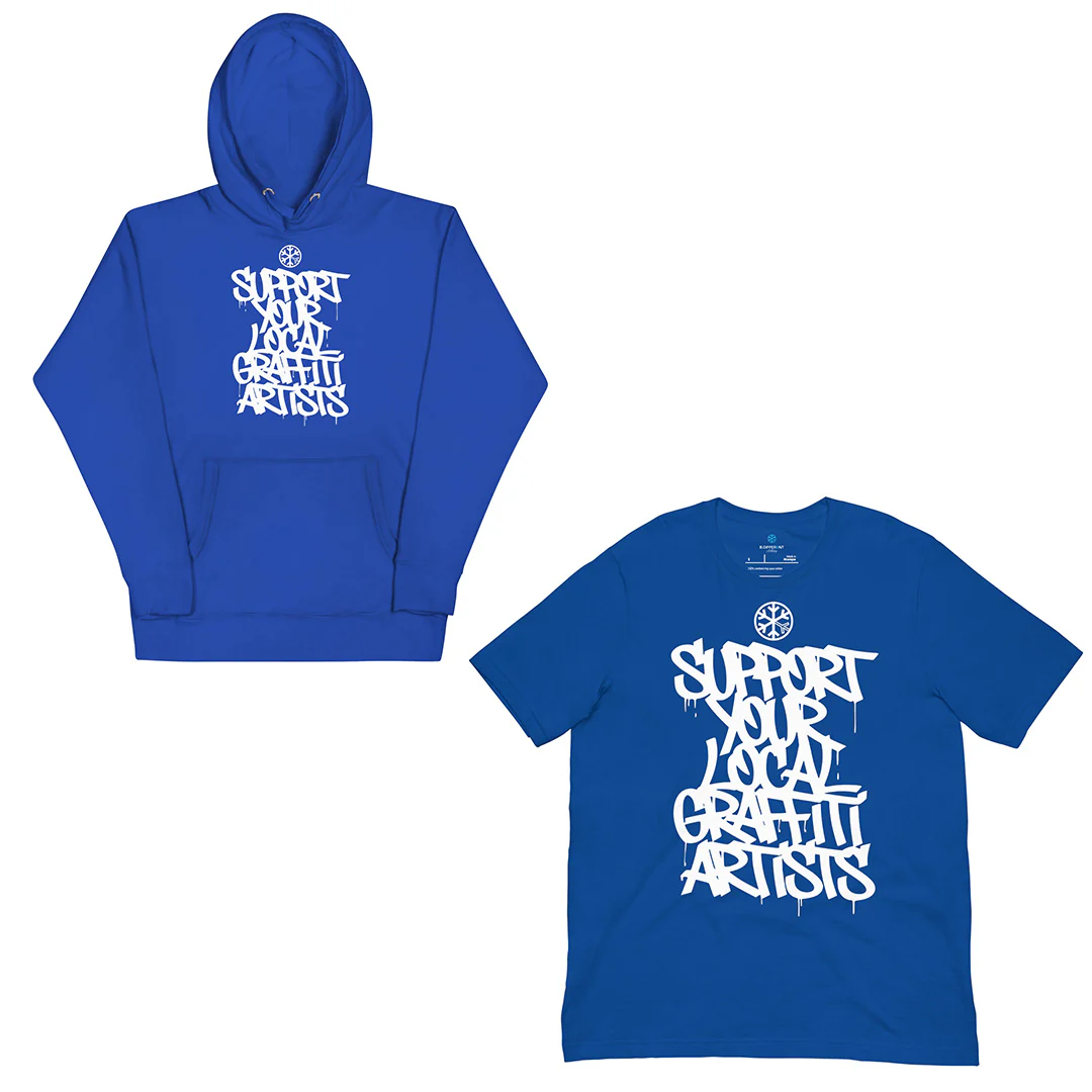 Support Your Local Graffiti Artists Bundle (Hoodie+ Tee) - Image 5