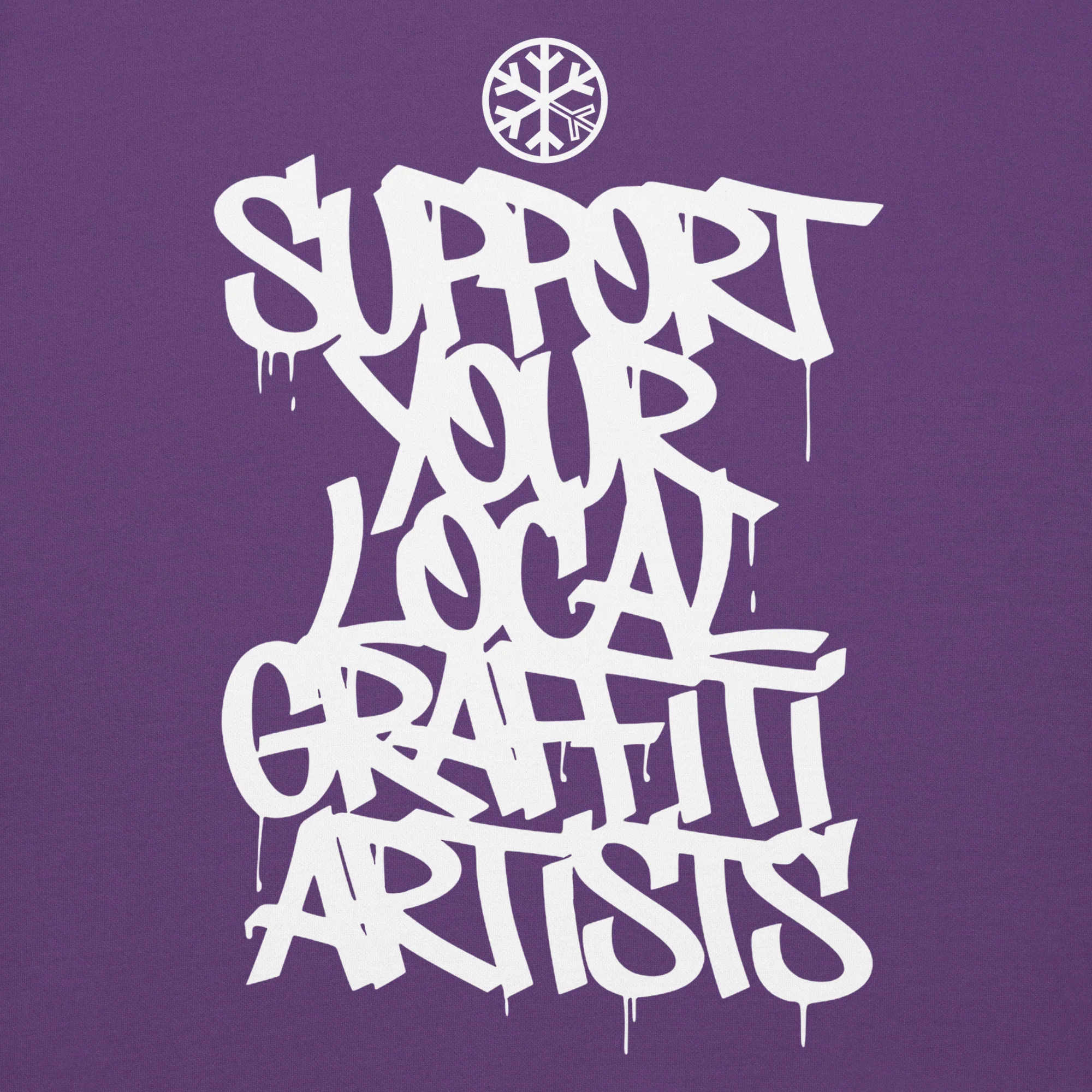 Support Your Local Graffiti Artists Hoodie - Image 32