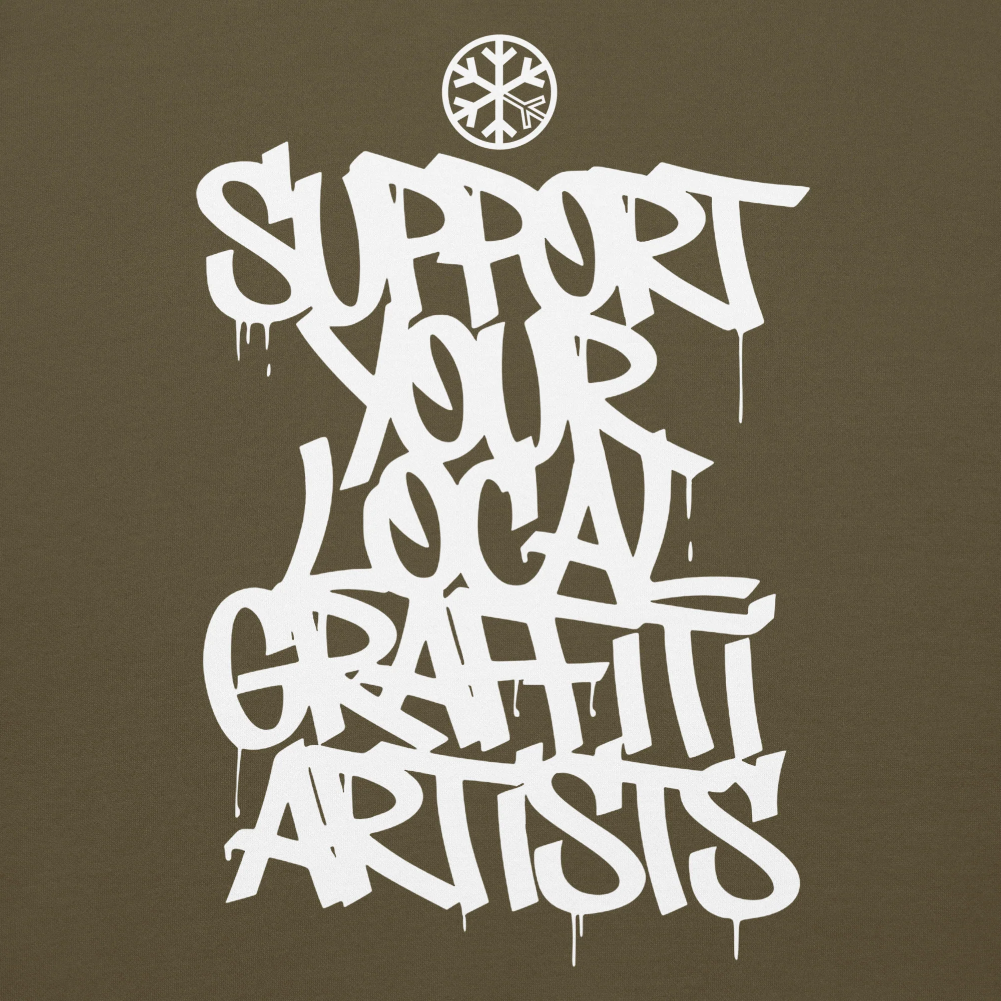 Support Your Local Graffiti Artists Hoodie - Image 38