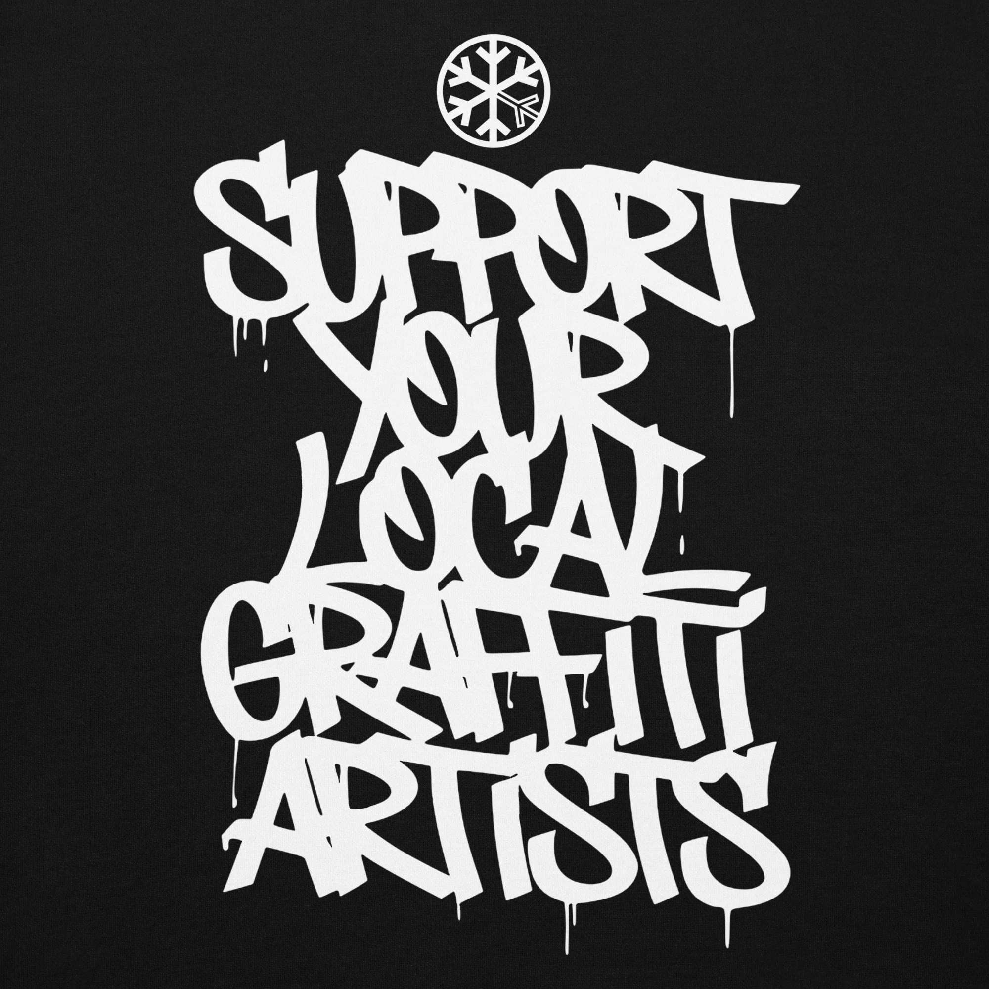 Support Your Local Graffiti Artists Hoodie - Image 8