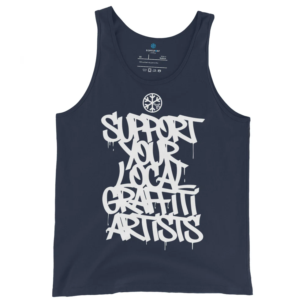 Support Your Local Graffiti Artists Tank Top - Image 5