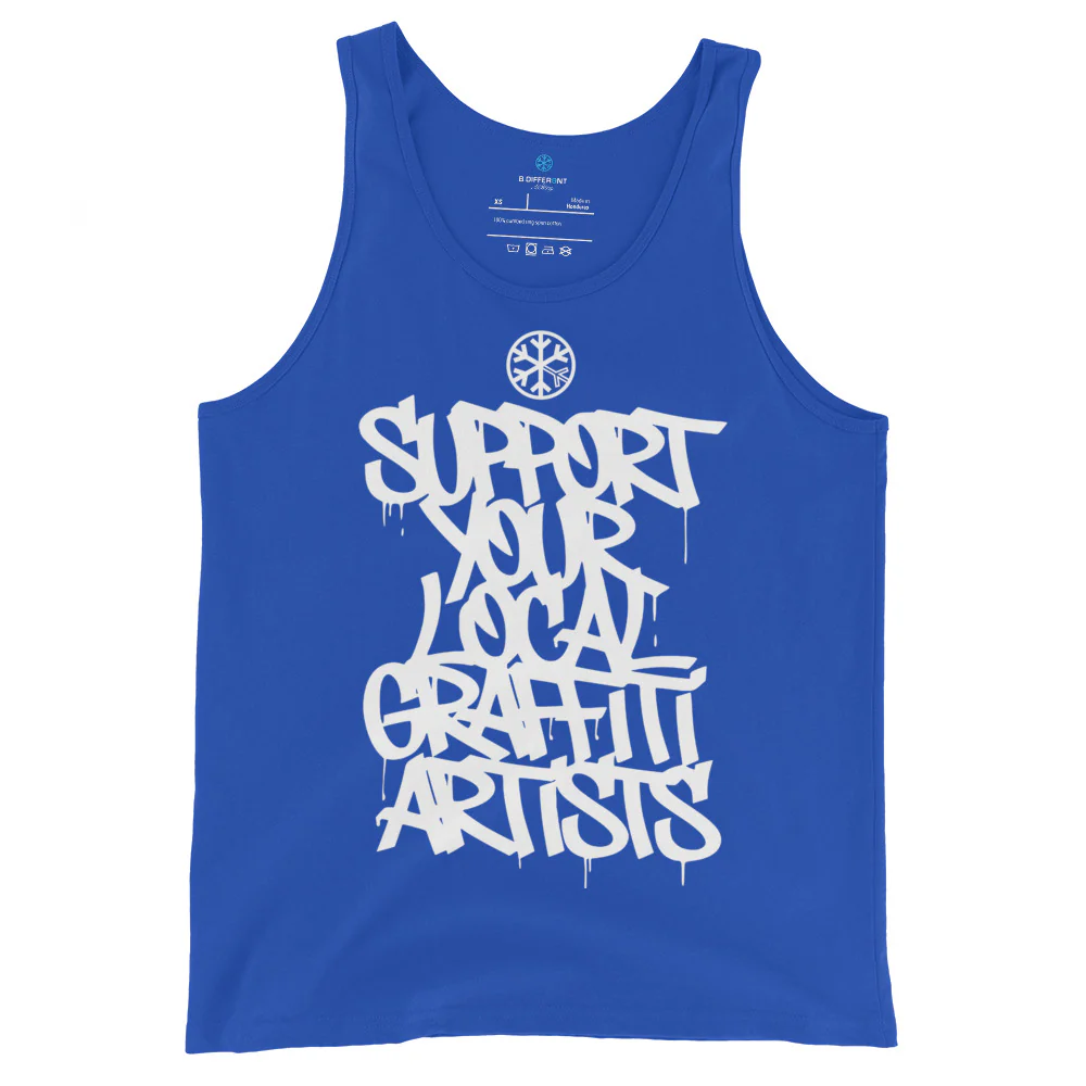 Support Your Local Graffiti Artists Tank Top - Image 7