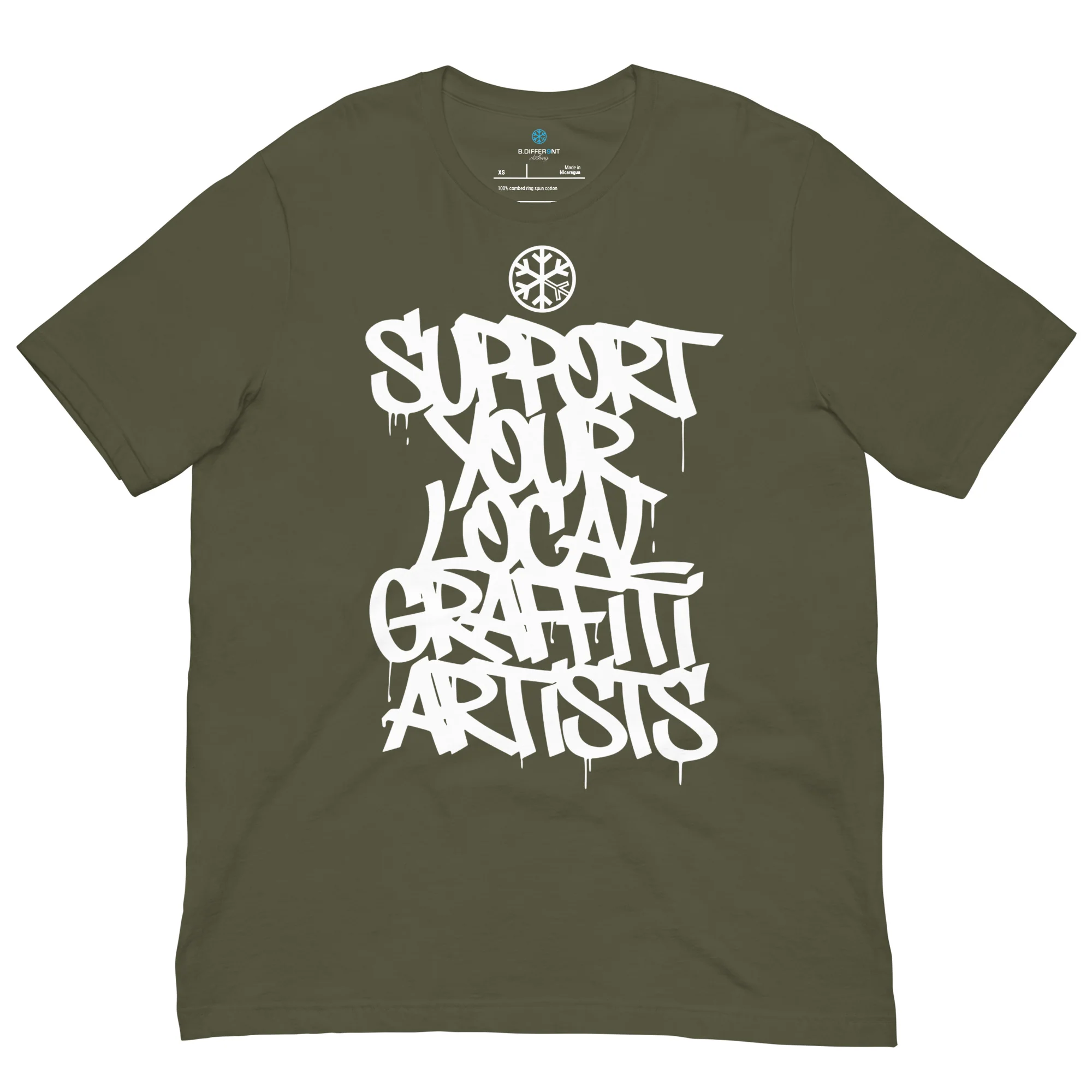 Support Your Local Graffiti Artists Tee - Image 26