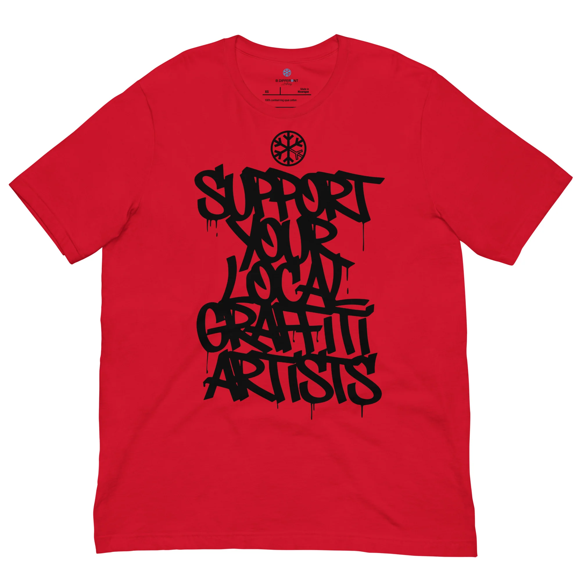 Support Your Local Graffiti Artists Tee - Image 8