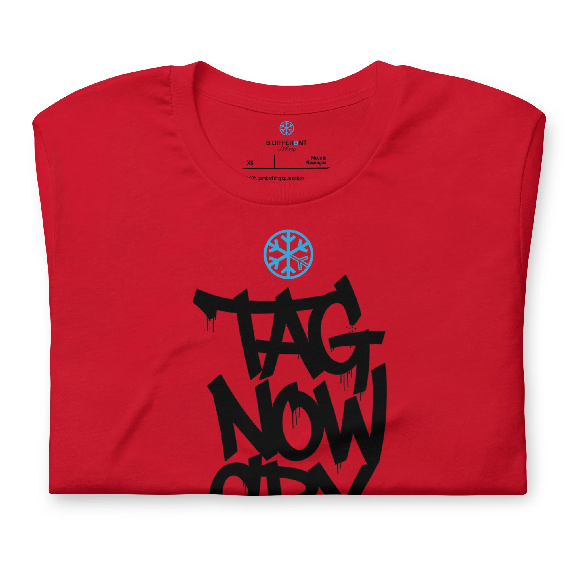 Tag Now Cry Later Graffiti Tag Tee - Image 10