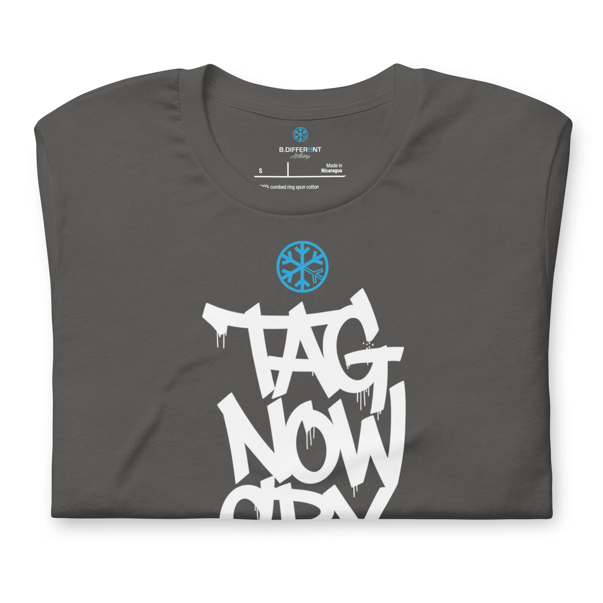 Tag Now Cry Later Graffiti Tag Tee - Image 16