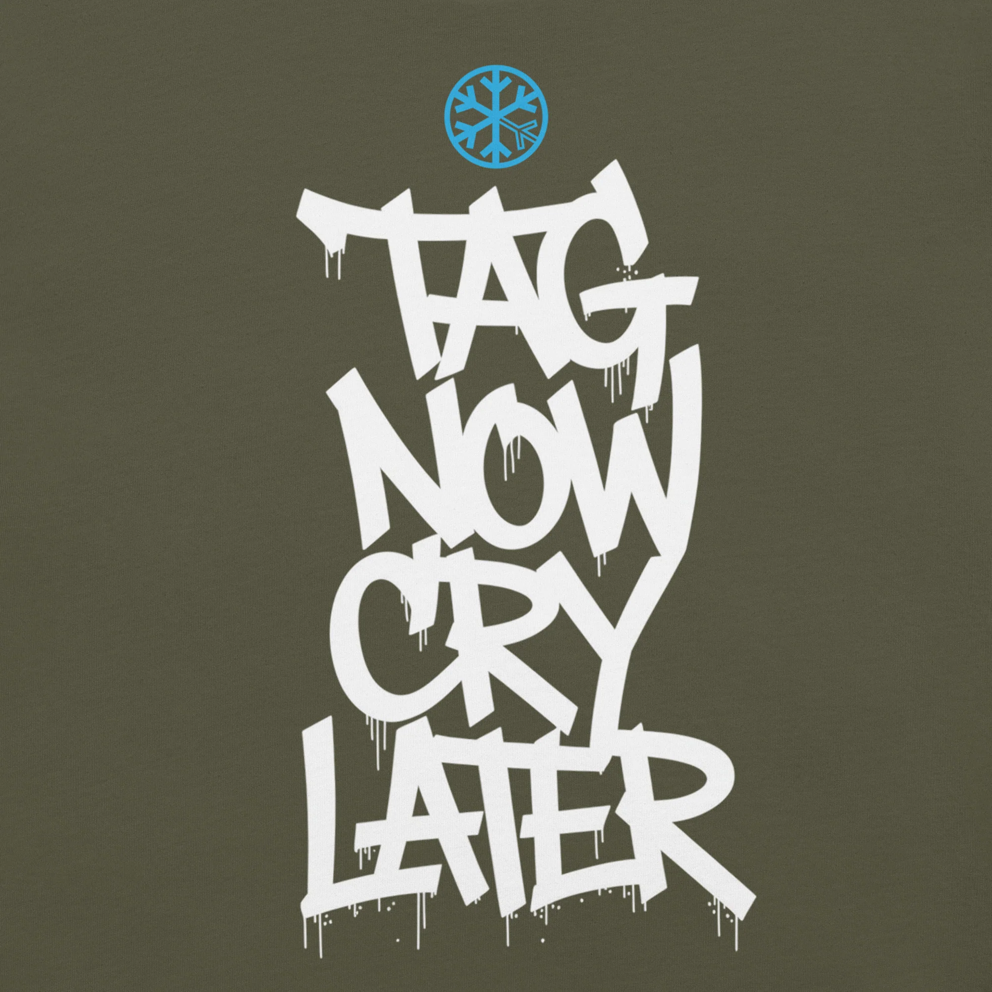 Tag Now Cry Later Graffiti Tag Tee - Image 21
