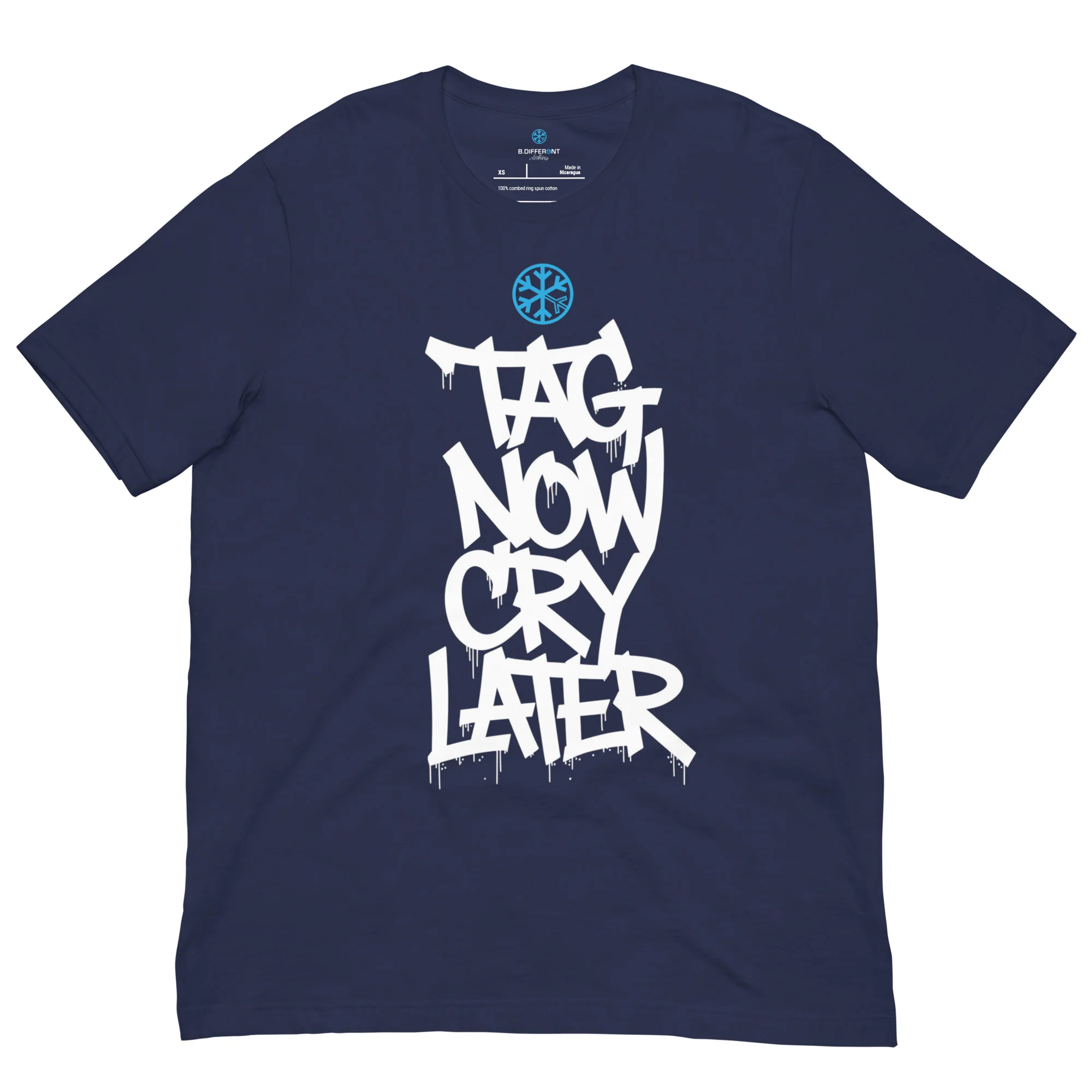 Tag Now Cry Later Graffiti Tag Tee - Image 26